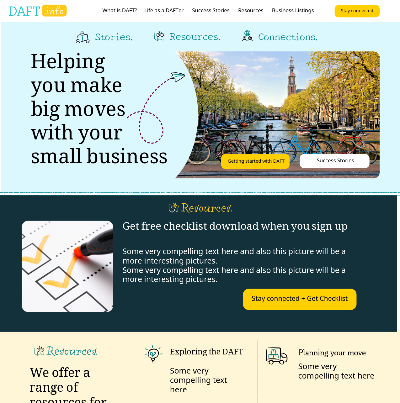 DAFTinfo | Web App | Branding | Marketing | Product Development