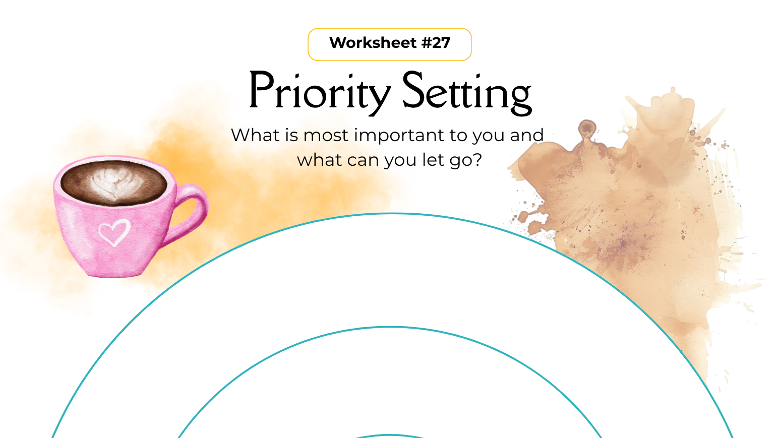 Priority setting worksheet