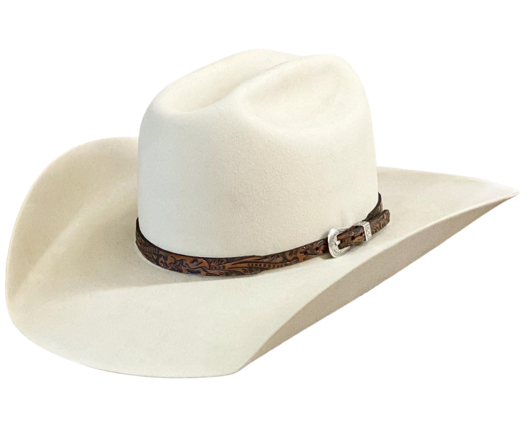 Custom John Dutton style cowboy hat handmade in Wyoming