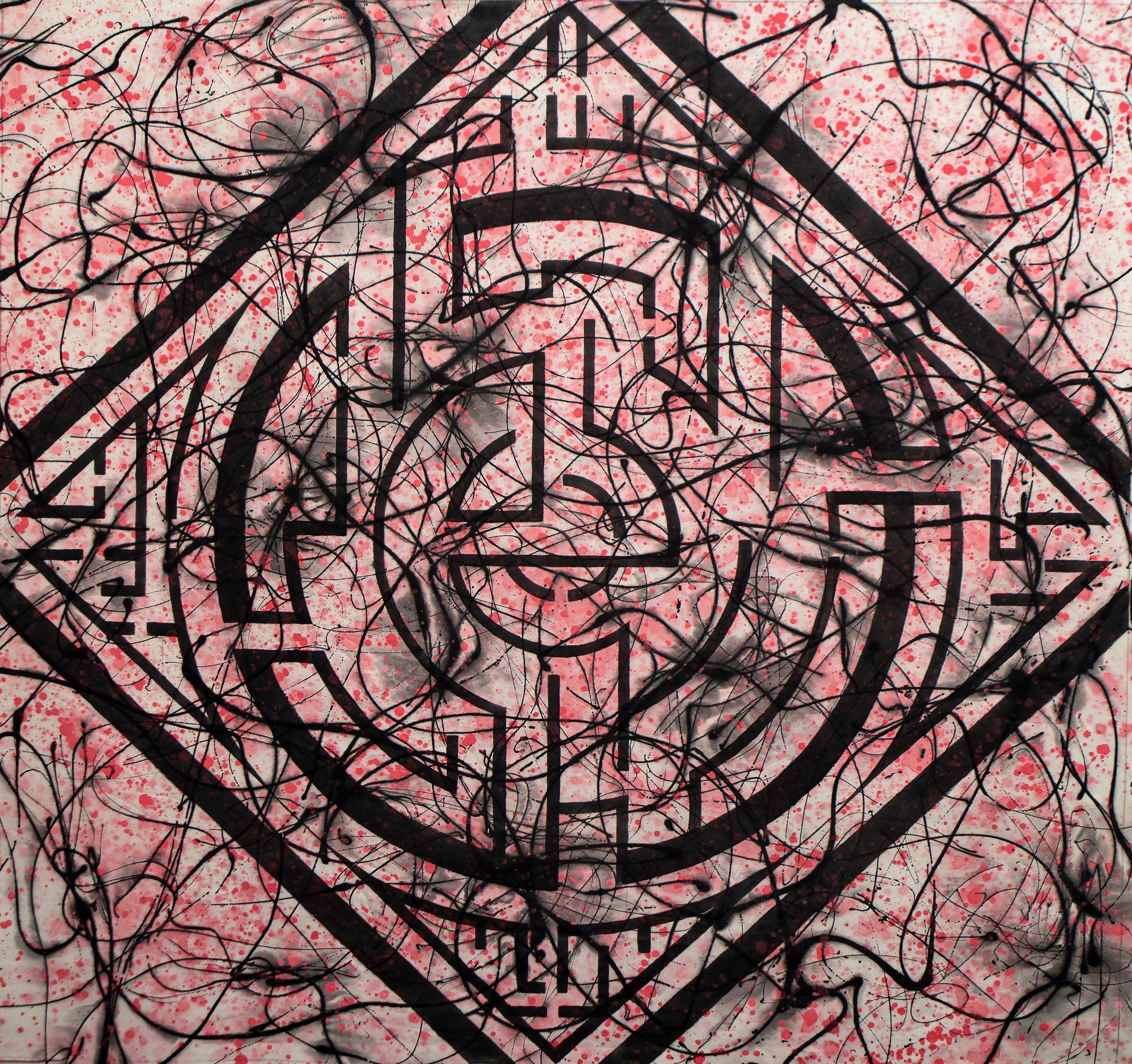 Maze. Red:Black 130 x 130, 2019.jpg