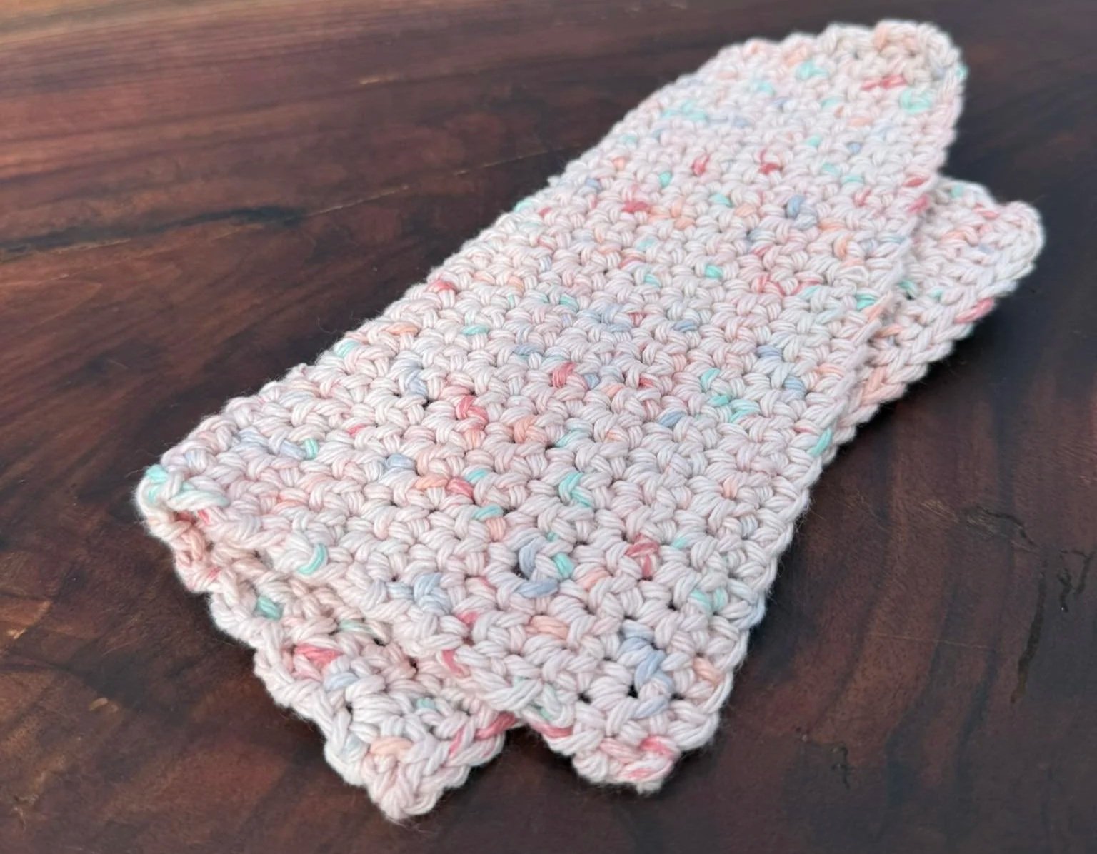 Beginner Washcloth (Crochet With Lakin)
