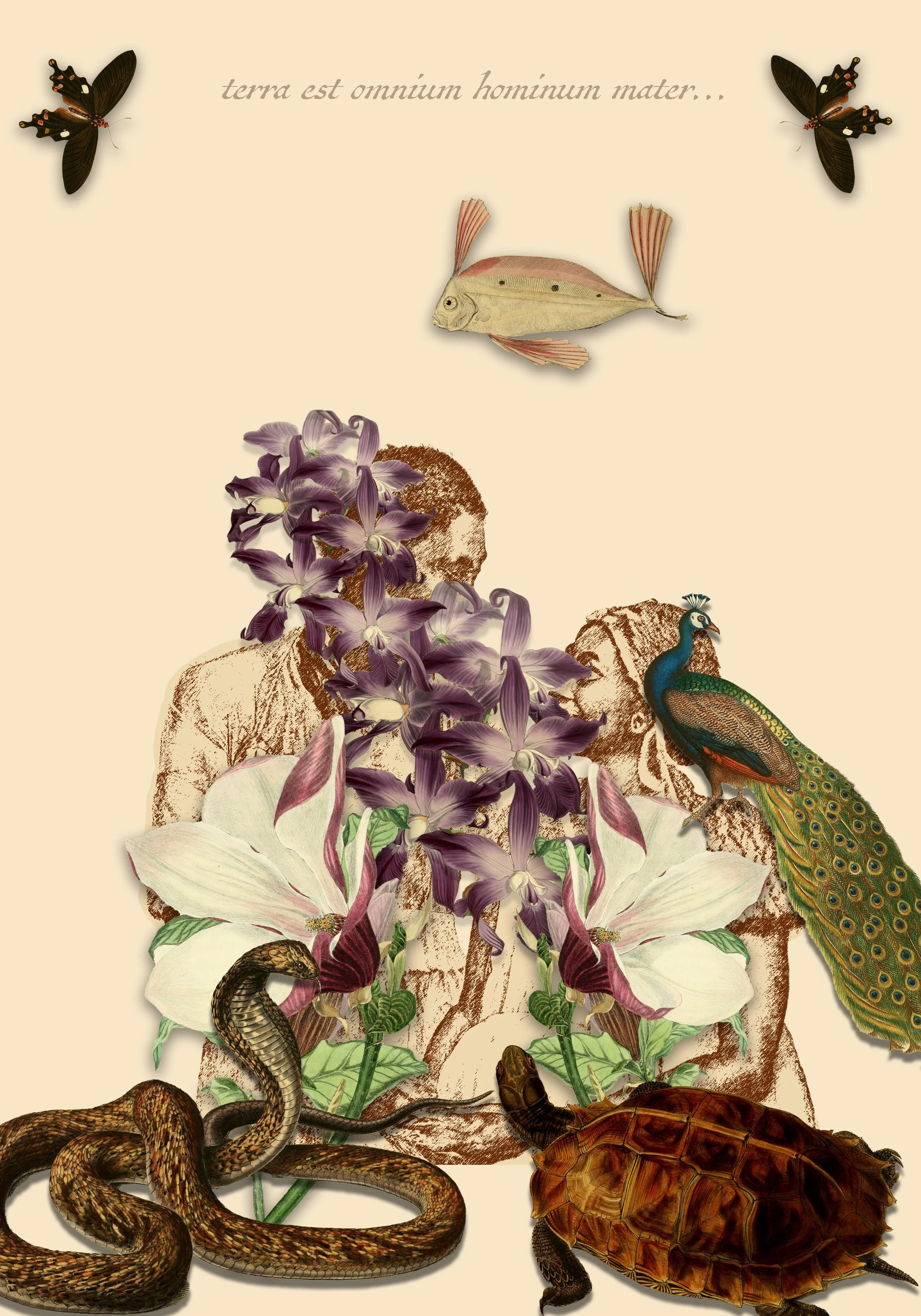 The earth is the mother of all people, and all people should have equal rights upon it
Digital print on etching paper, blind embossing
55 cm x 78 cm
2024