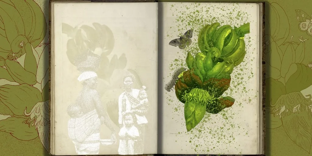 patricia kaersenhout, Of Palimpsests and Erasure, (detail)2022. Installation view: Sharjah Biennial 15, Al Hamriyah Studios, 2023. Image courtesy of Sharjah Art Foundation. Photo: Shanavas Jamaluddin