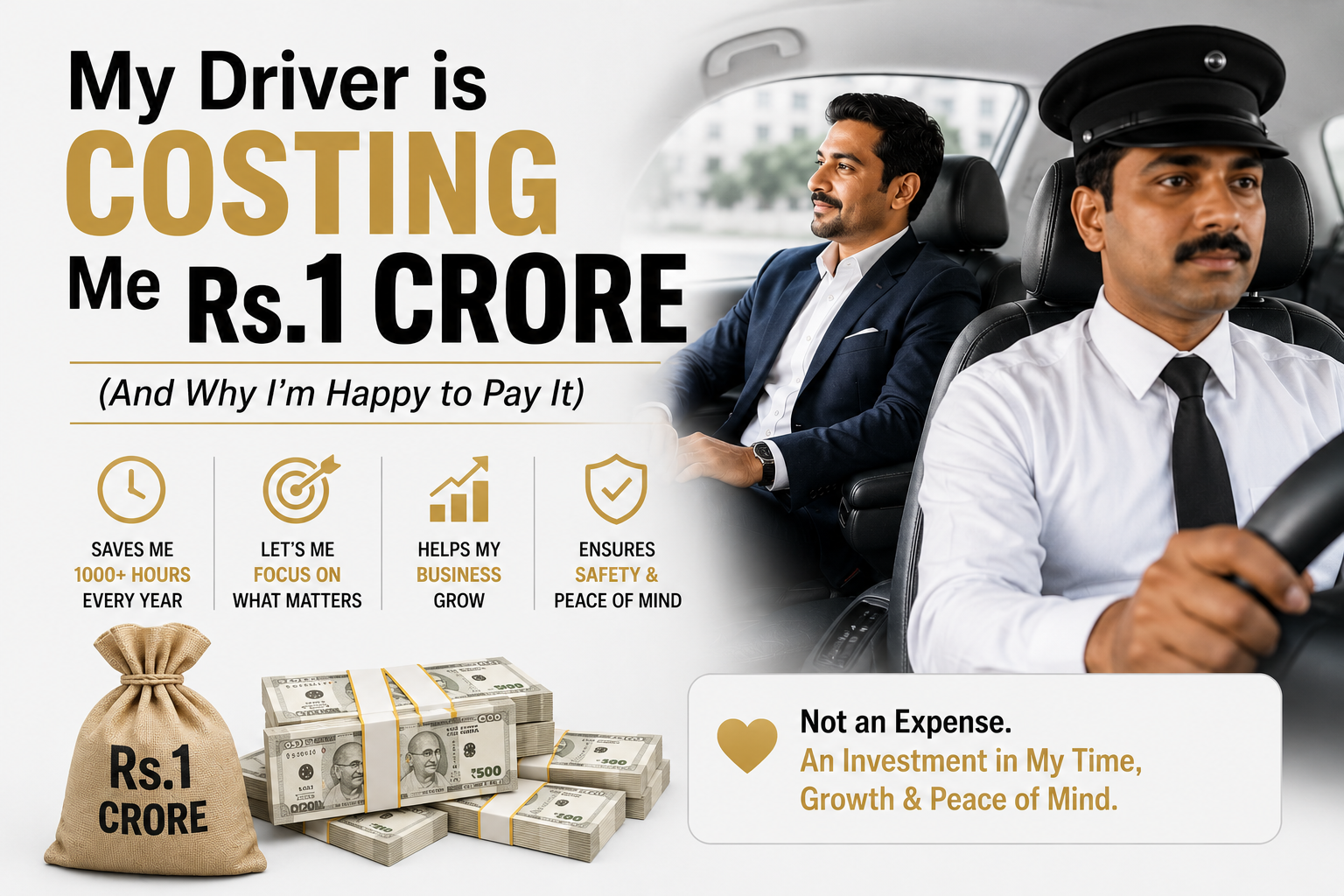 Driver Cost me Rs.1 Crore