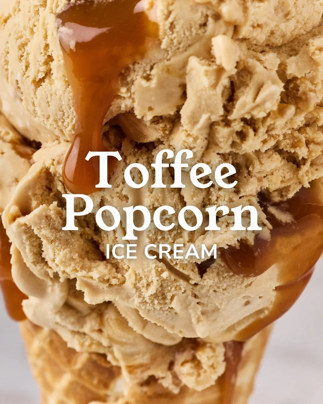Toffee Popcorn Ice Cream 🍦 

Tastes like a night at the movies! 🎥 🍿 
Our signature double cream ice cream flavoured with rich toffee, generously swirled with a smooth toffee ripple and scattered with crunchy corn pieces throughout.

#CallestickFar