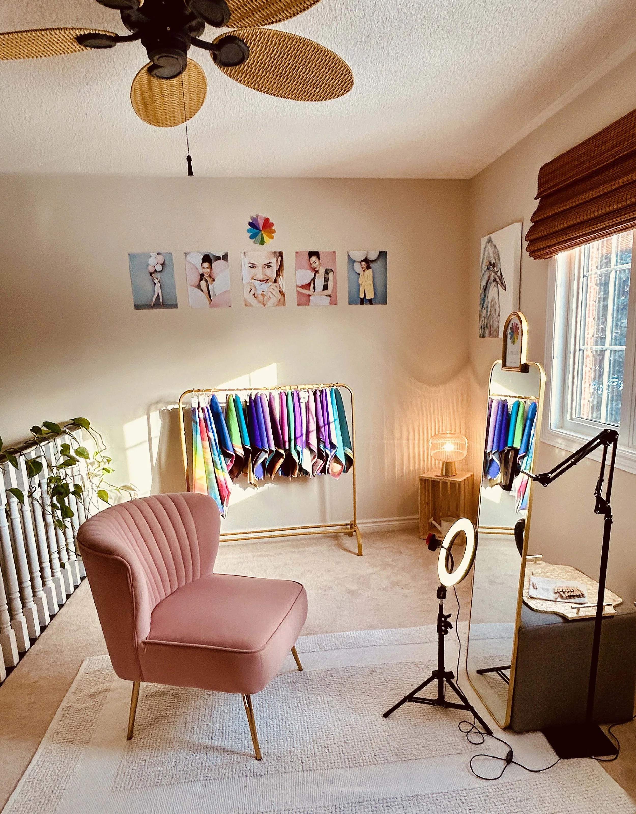 LINLEE Colour Analysis loft studio for in-person appointments. Book today! 
