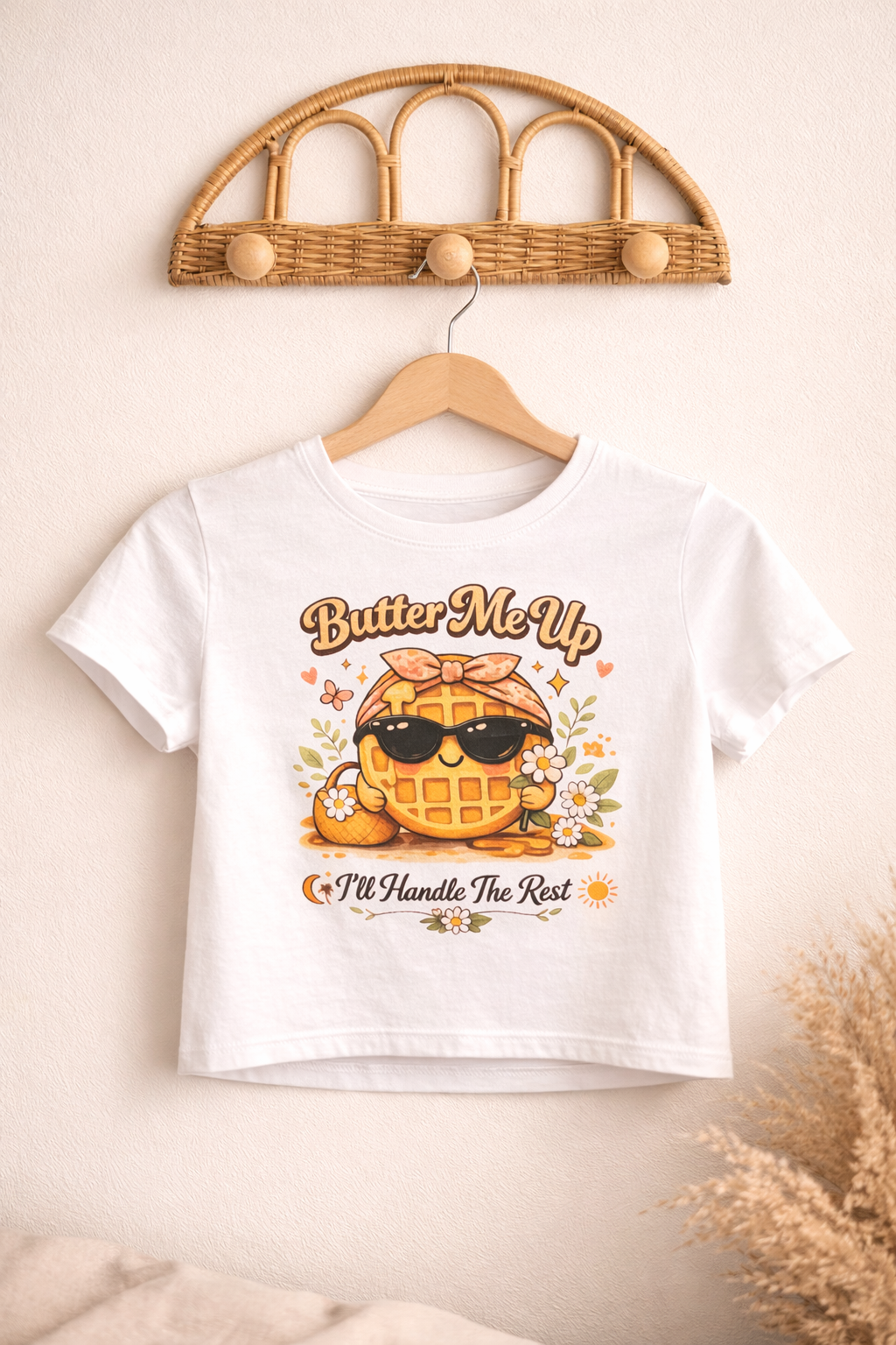 Butter Me Up Crop Tee