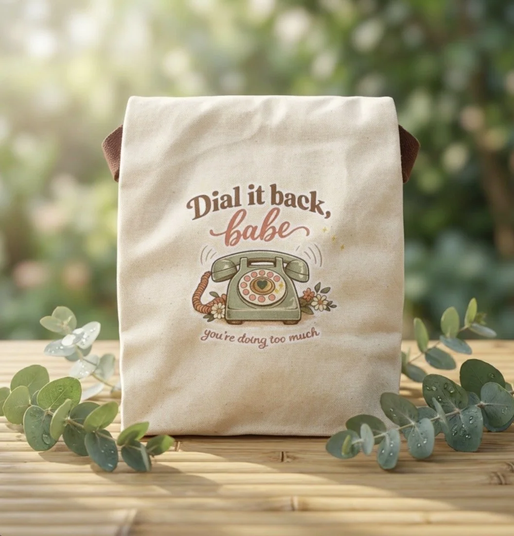 Dial It Back Lunch Bag