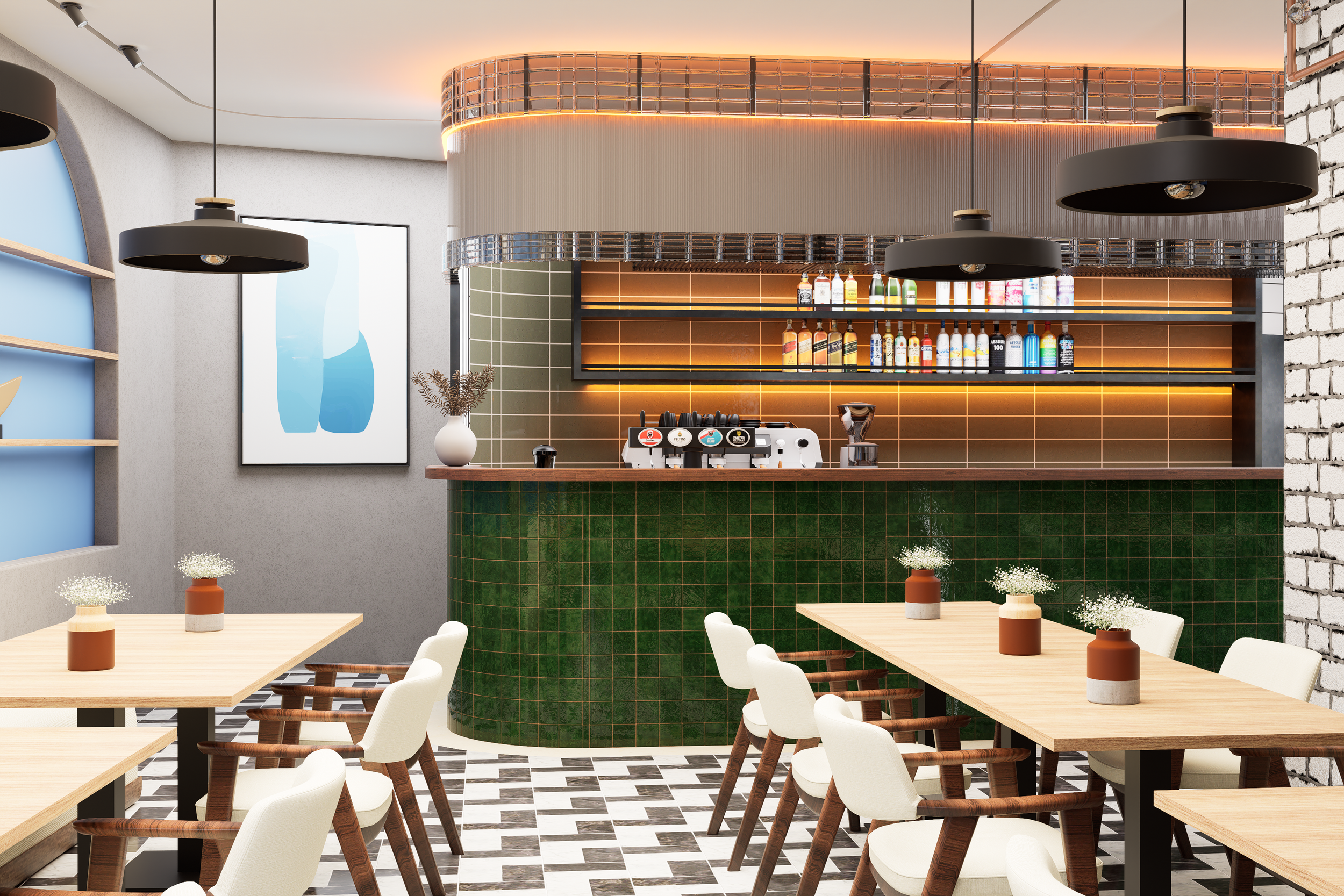 Kouzina Express Interior