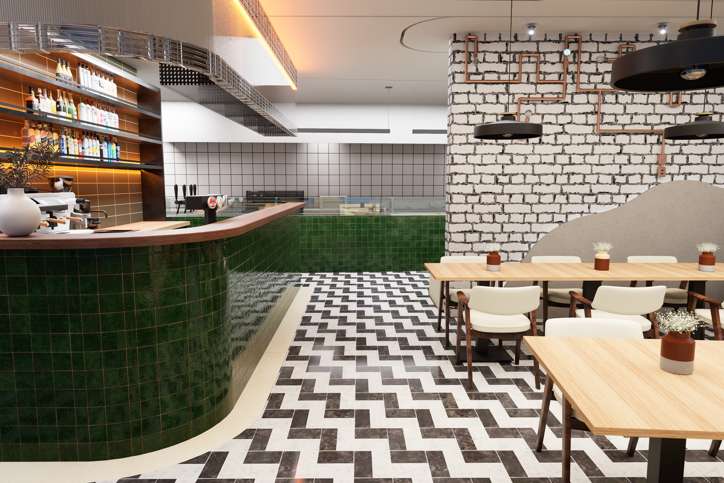 Kouzina Express Interior