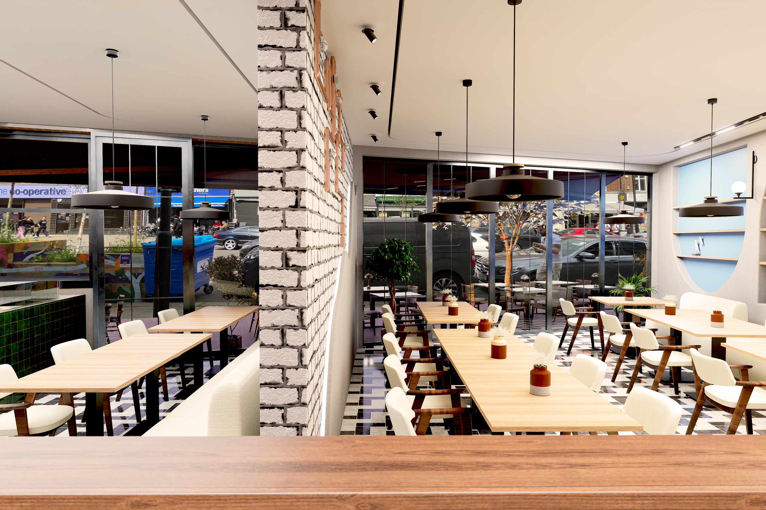 Kouzina Express Interior