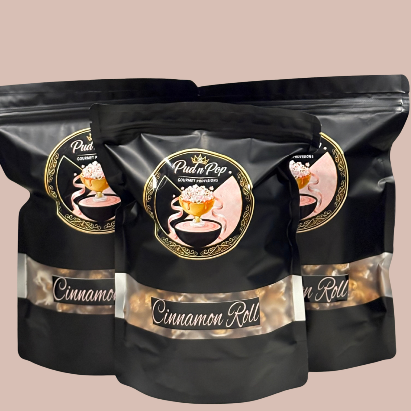 Cinnamon Roll Popcorn