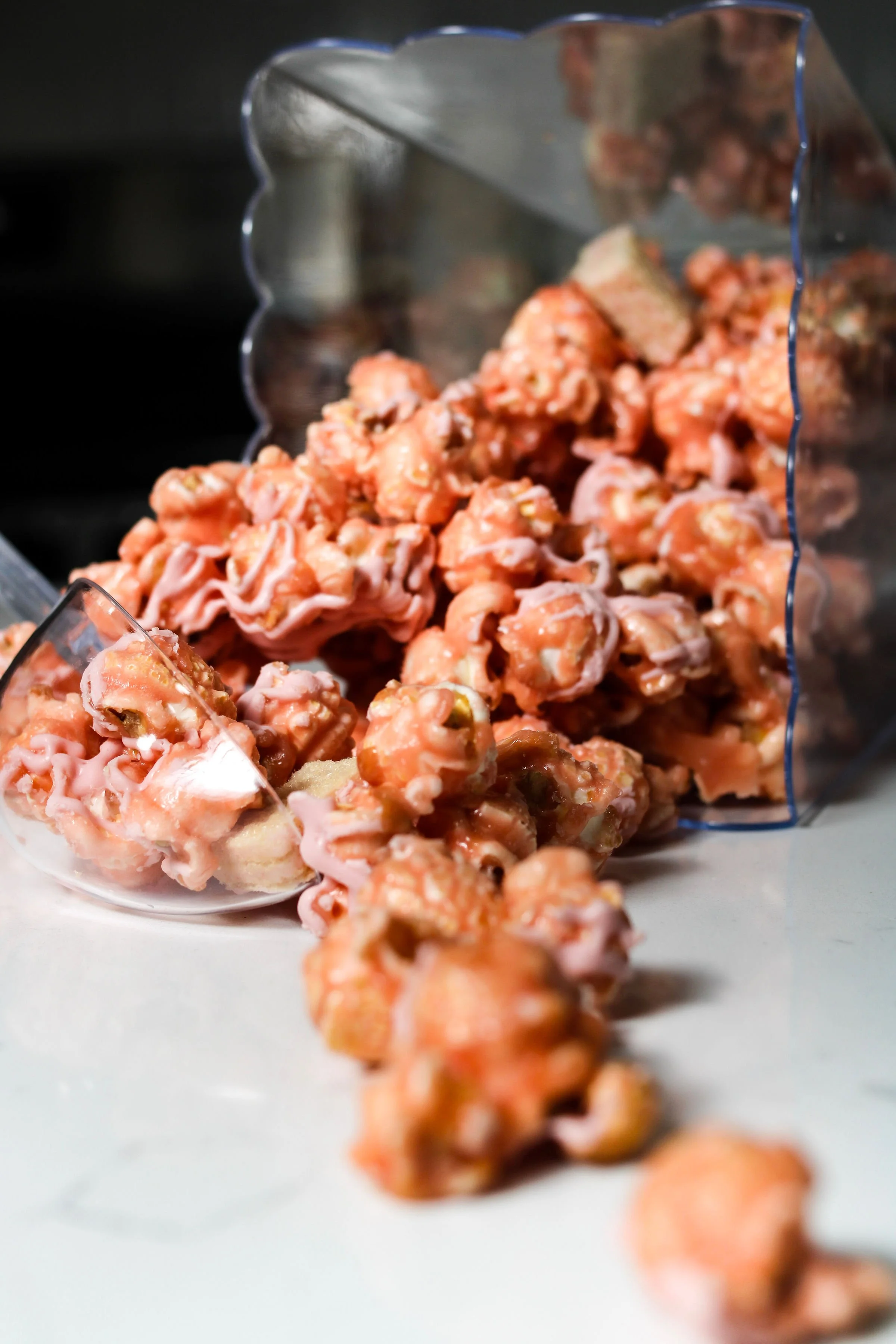 Strawberry Cream Popcorn