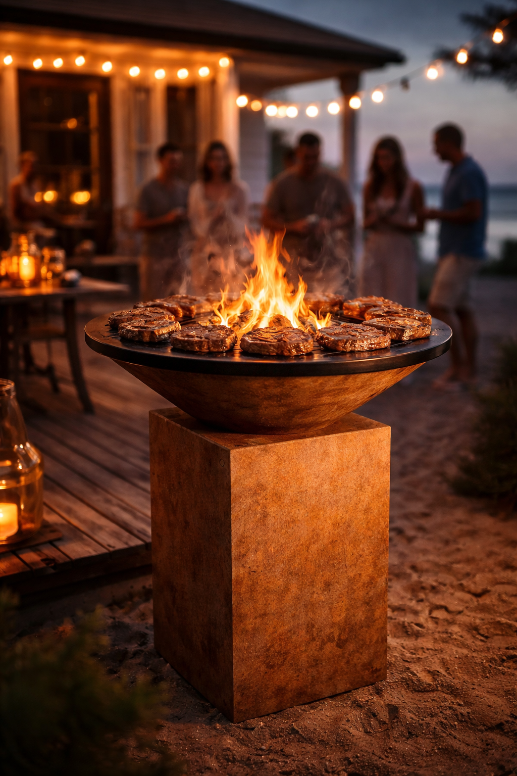 grillin steak evening mood