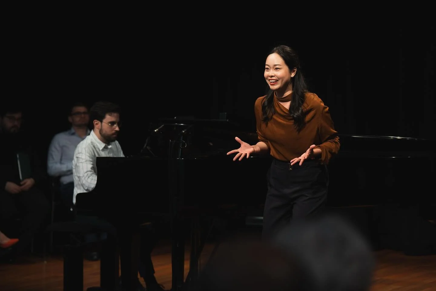 Our first concert at @nationaloperastudio 💗
🎹 @alfonso.sanchez.p 

📷 thank you for the beautiful pictures @jenniferhawthornphotography