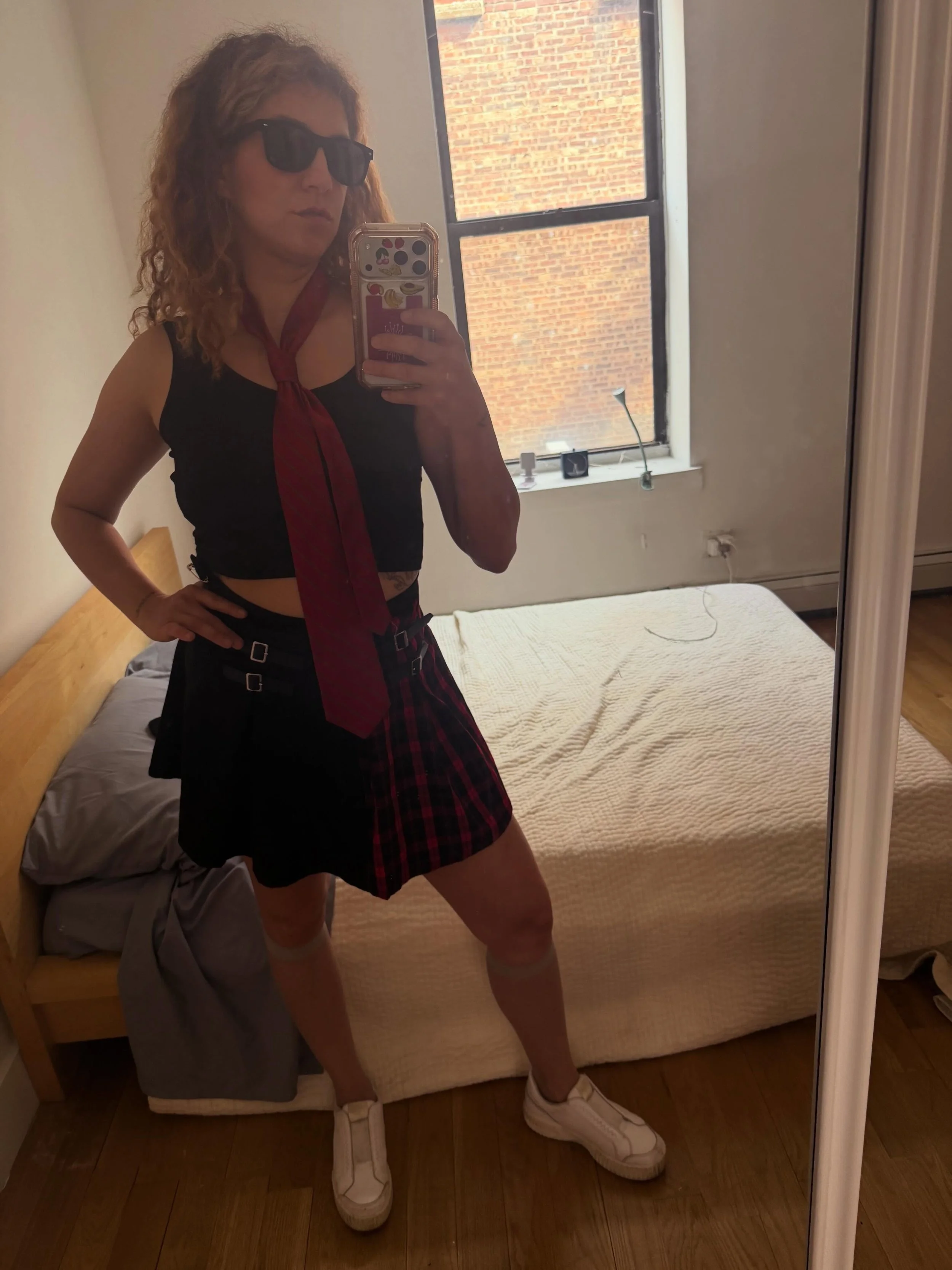 This school girl will bully you.