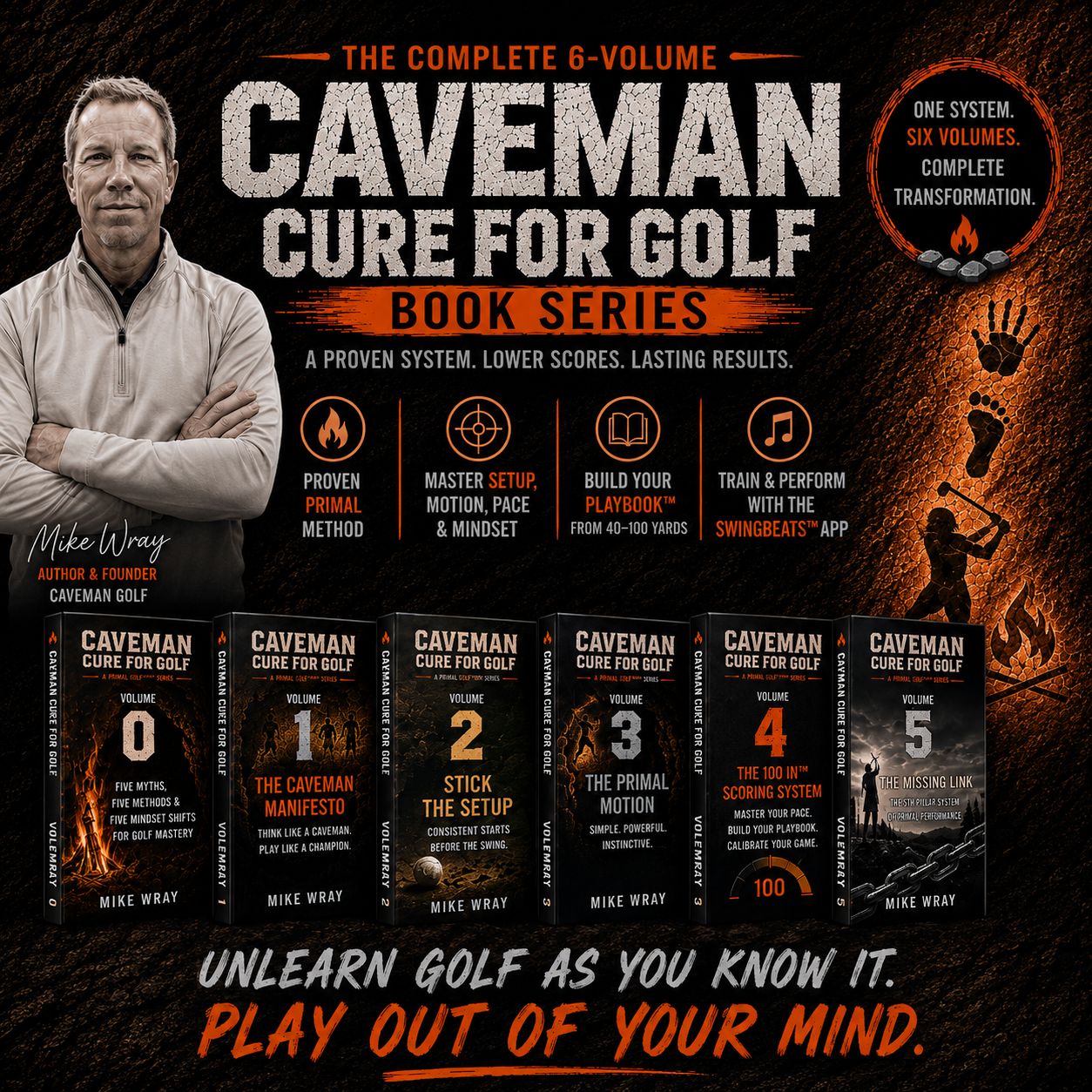 The Complete Caveman Cure for Golf™ Virtual Academy