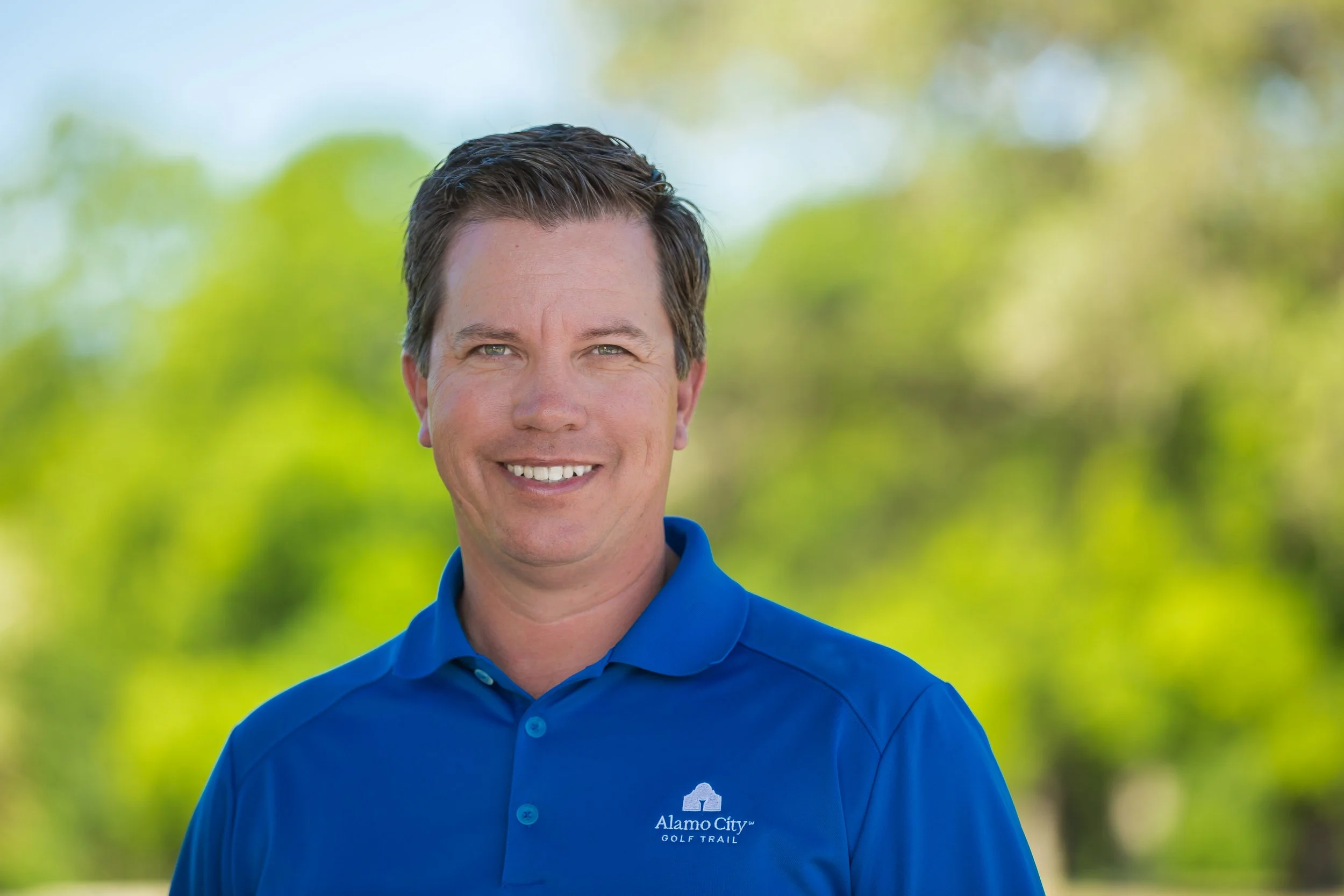 Me as Director of Technology for the Alamo City Golf Trail & San Pedro Golf Academy, San Antonio