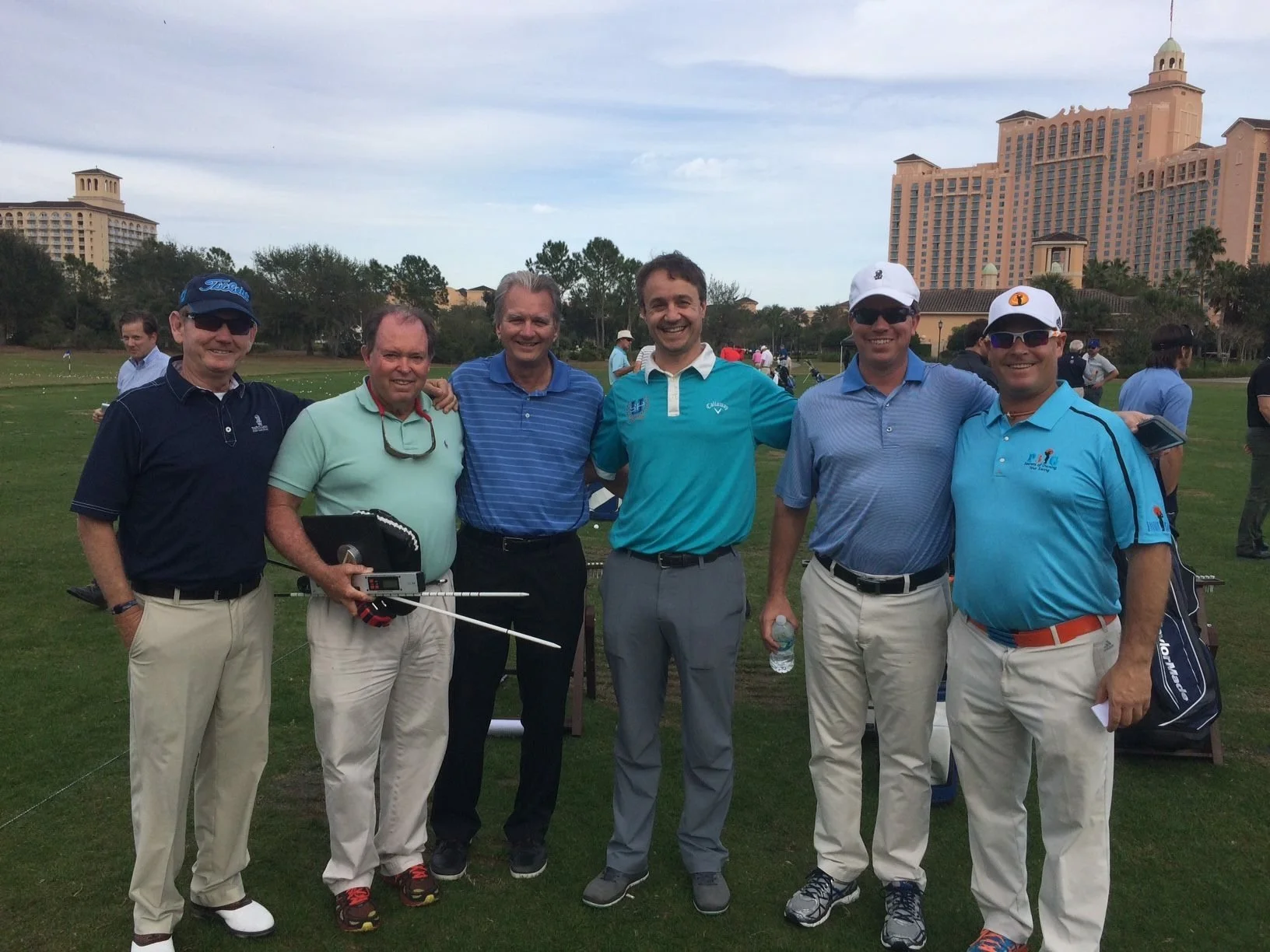 Me & PGA Tour Pro Larry Rinker, Mike Adams, Top 100 Doc Wright, Dr. Scott Lynn - Technical Consultant for Swing Catalyst, and Golf Top 50 E.A Tischler.