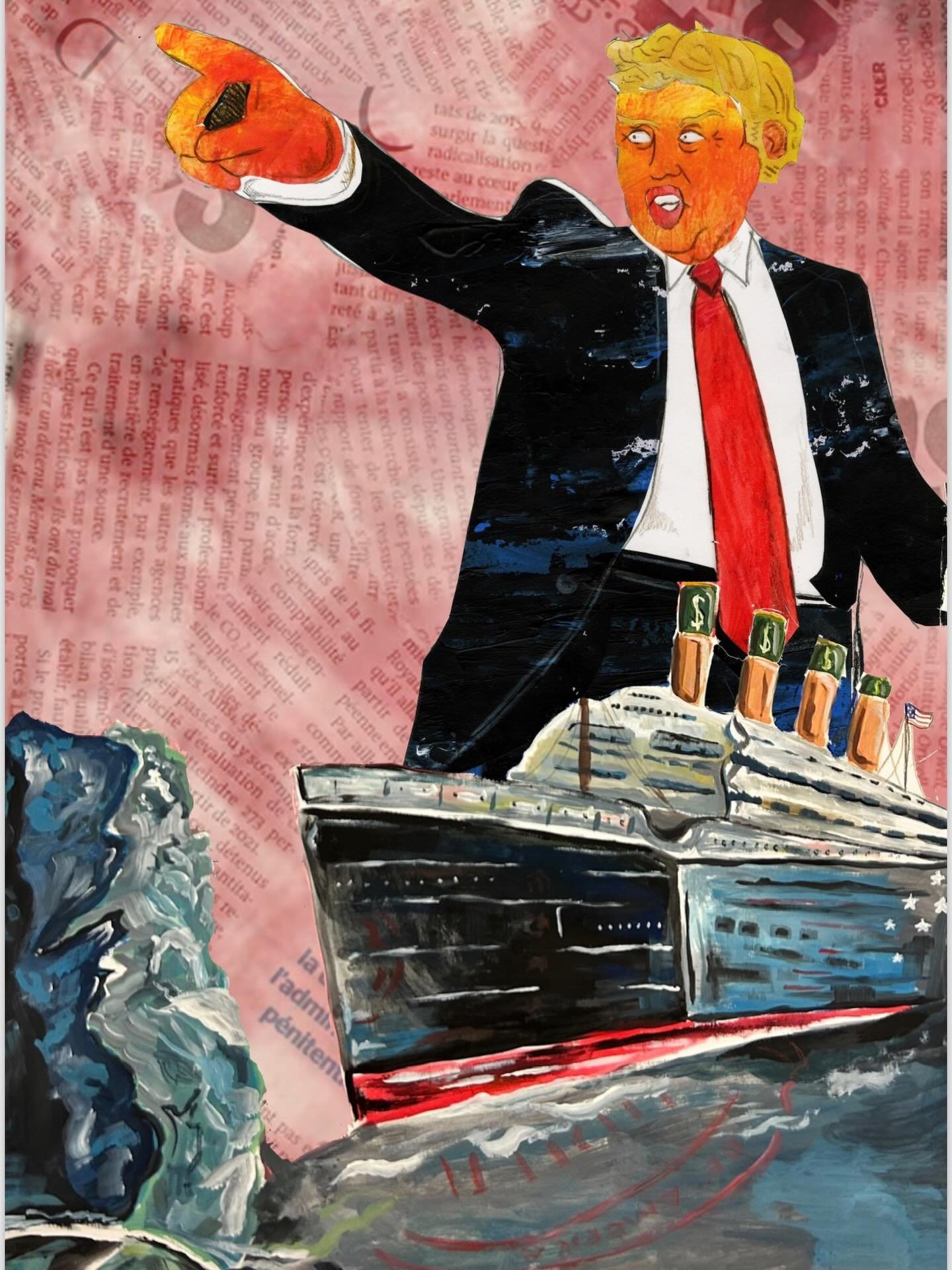 A university project exploring Donald Trump&rsquo;s tariffs and how they pushing the American economy into a path of disaster and ruin.