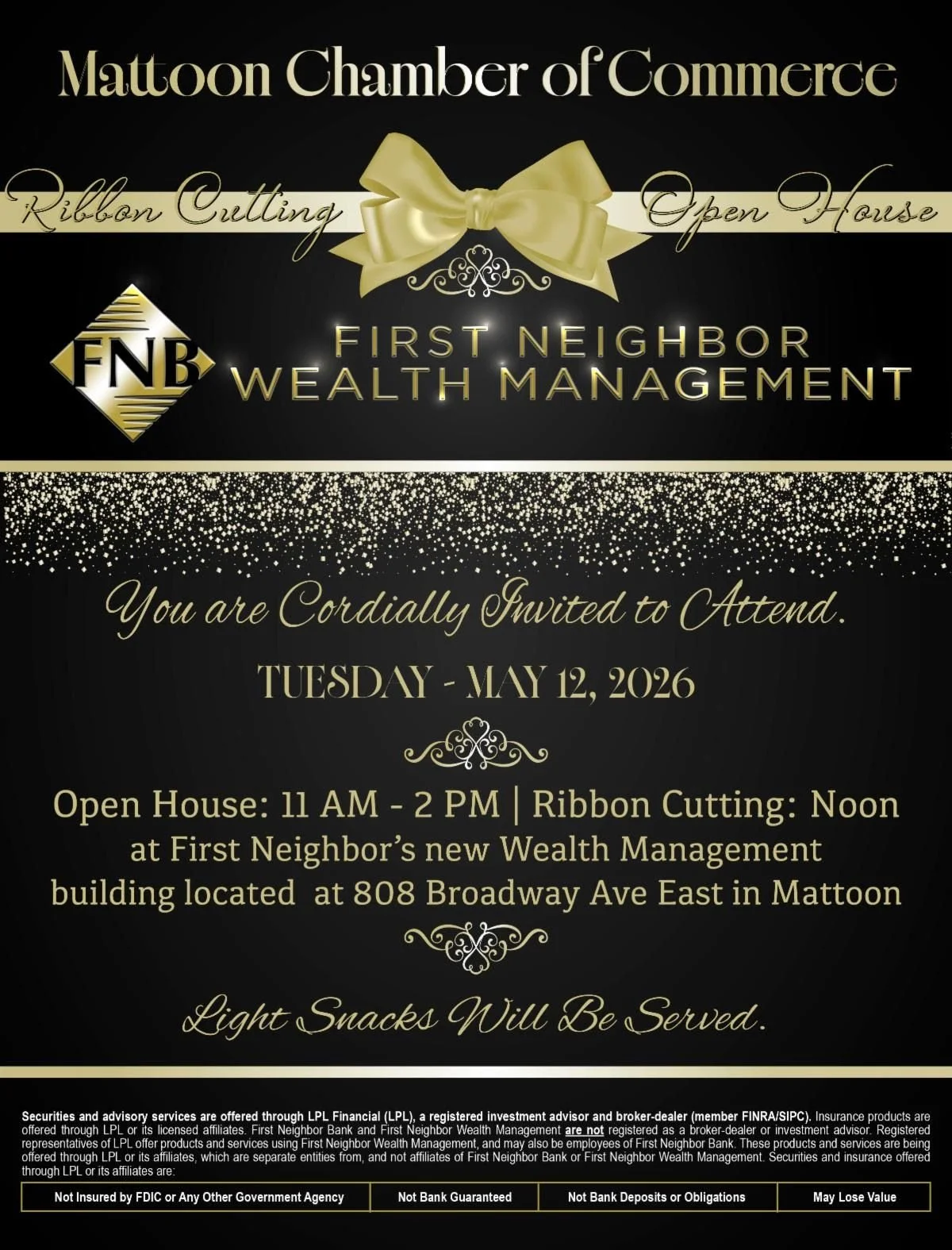 First Neighbor Wealth Management Ribbon Cutting