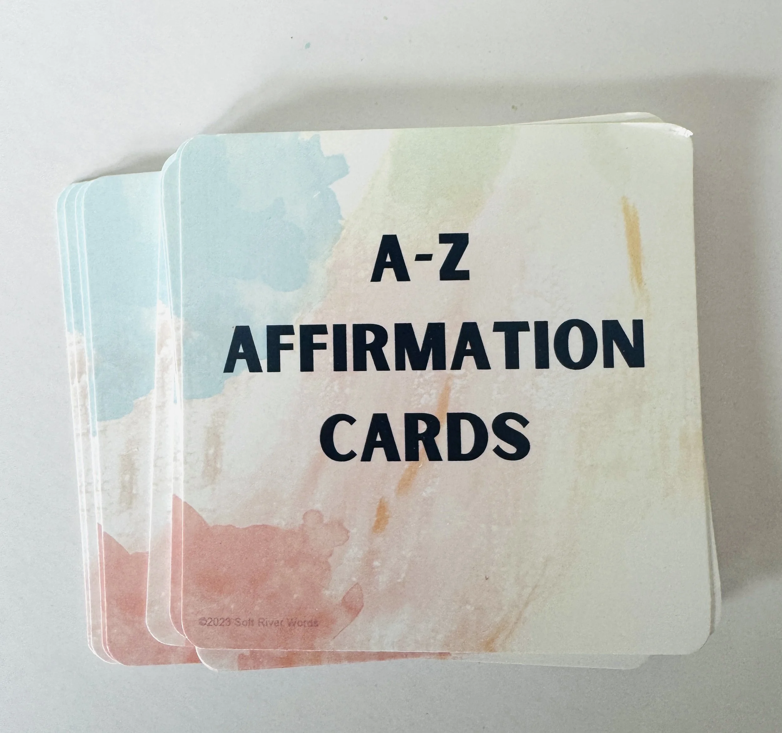 Alphabet Affirmation Cards for Toddlers