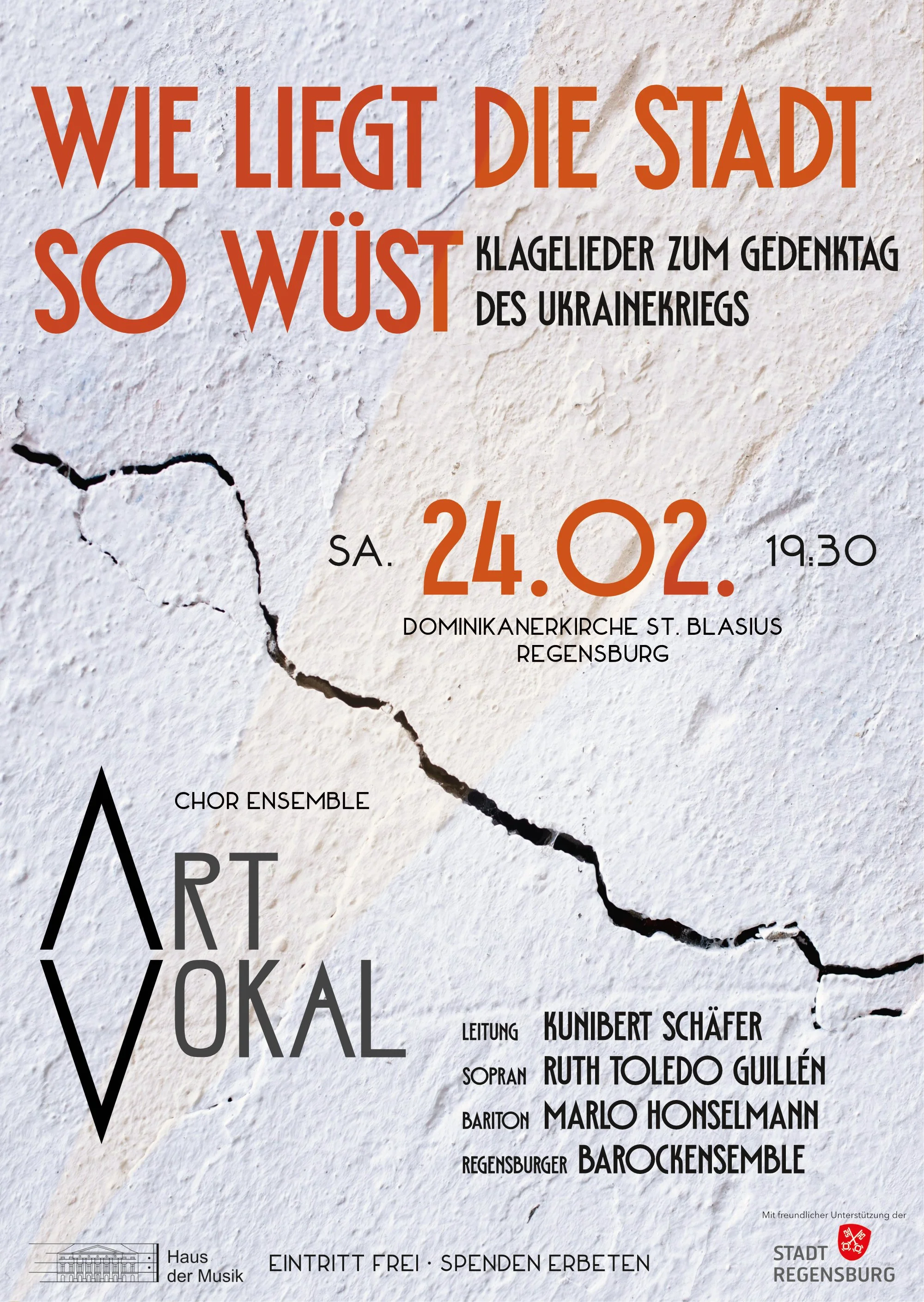 Wie liegt die Stadt so wüst