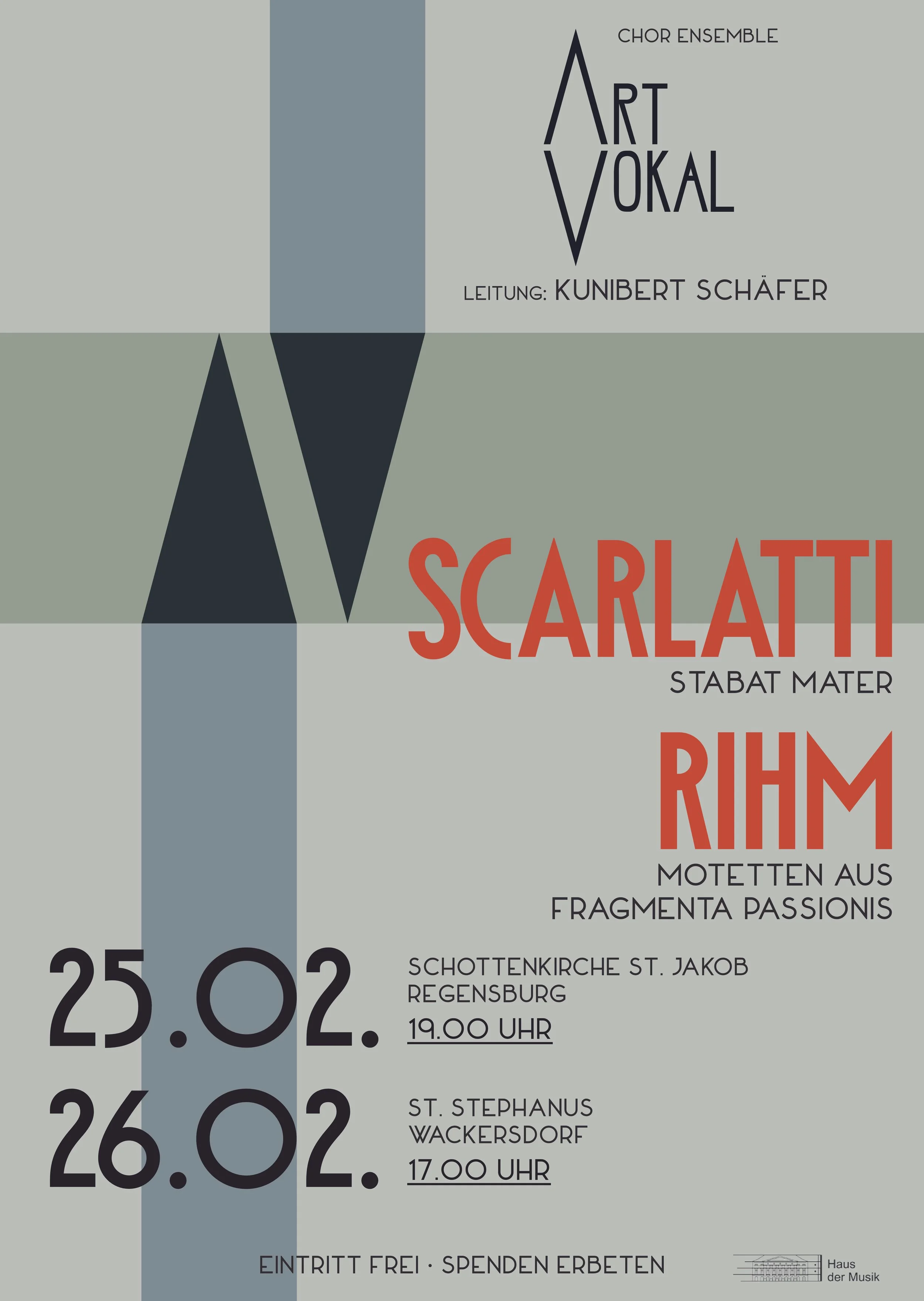 Scarlatti – Stabat Mater & Rihm – Fragmenta Passionis