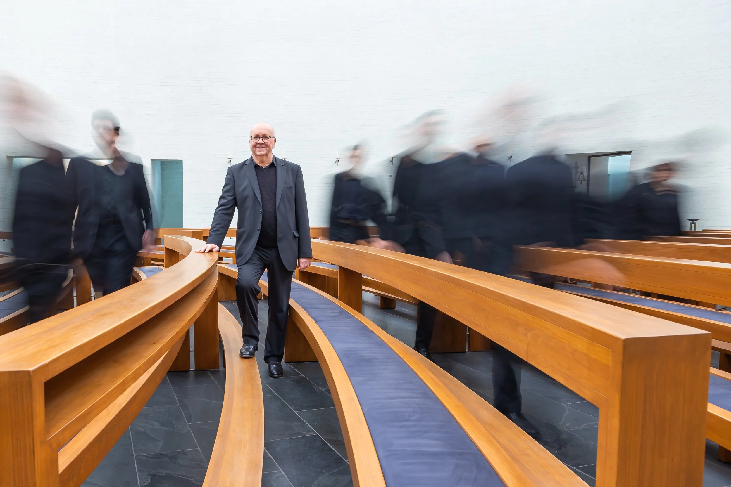 Kunibert Schäfer, der Gründungsleiter von ART VOKAL
