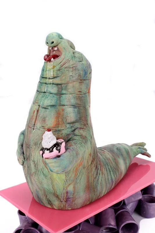 Some Things Never Get Old | Earthenware, Terra Sig, Glaze, Stains, Acrylic Sheet
