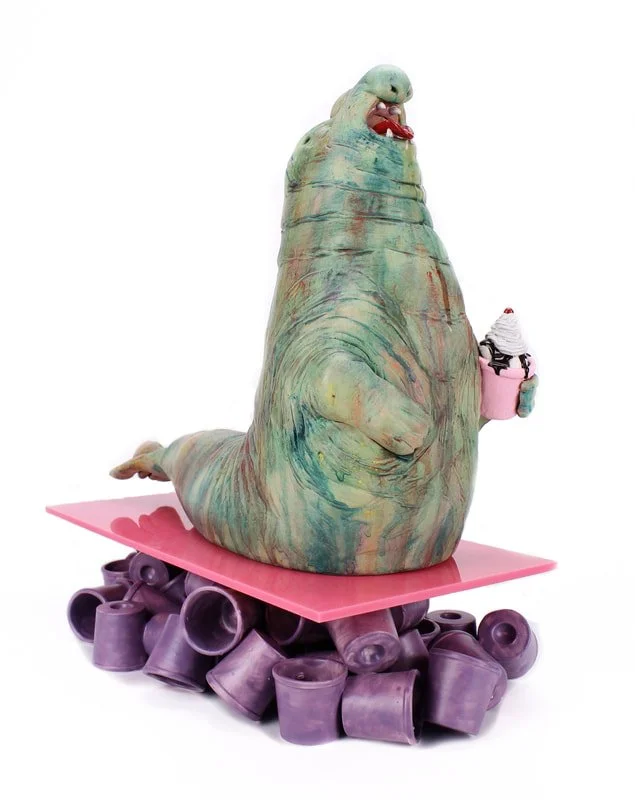 Some Things Never Get Old | Earthenware, Terra Sig, Glaze, Stains, Acrylic Sheet