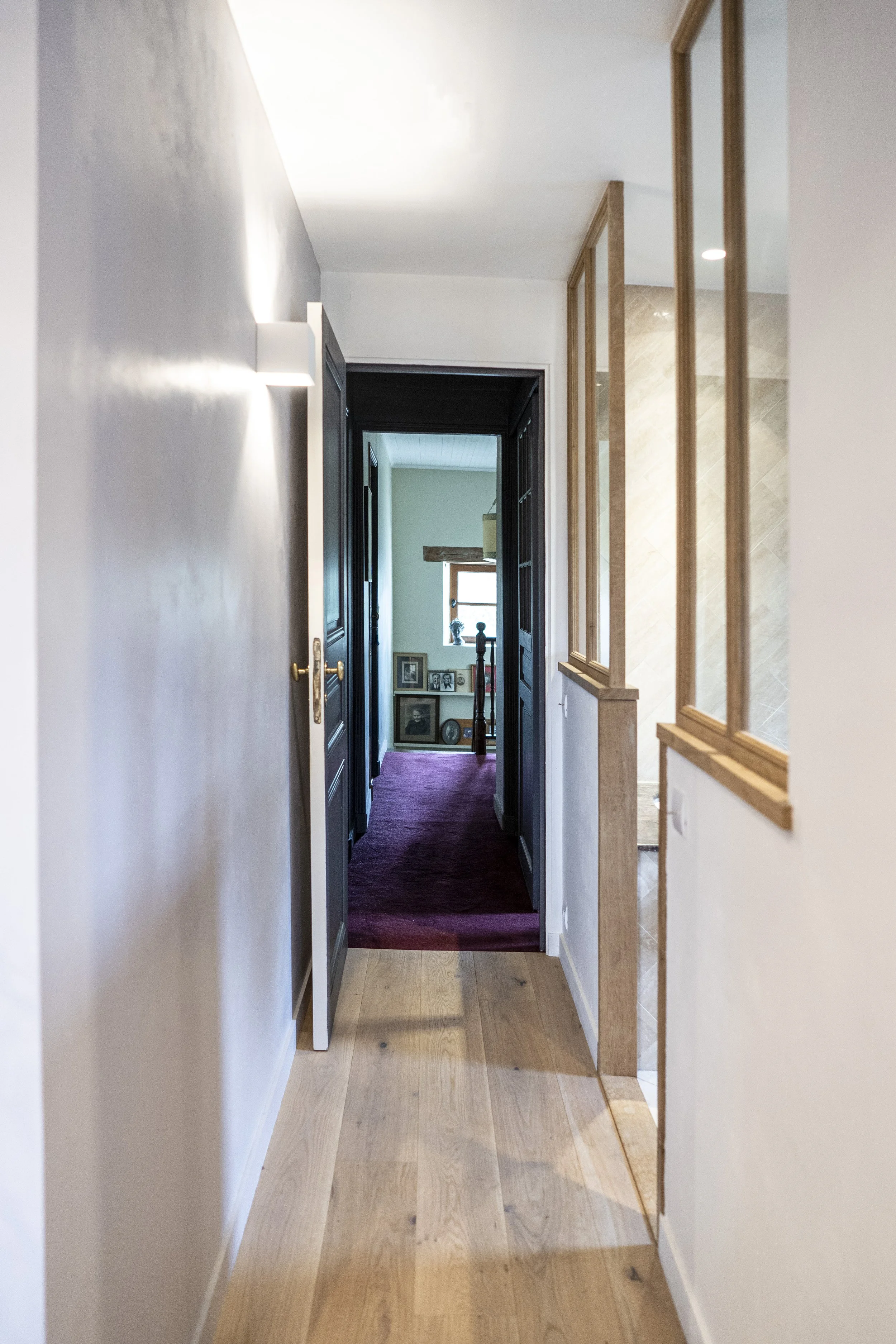 Un espace de passage lumineux