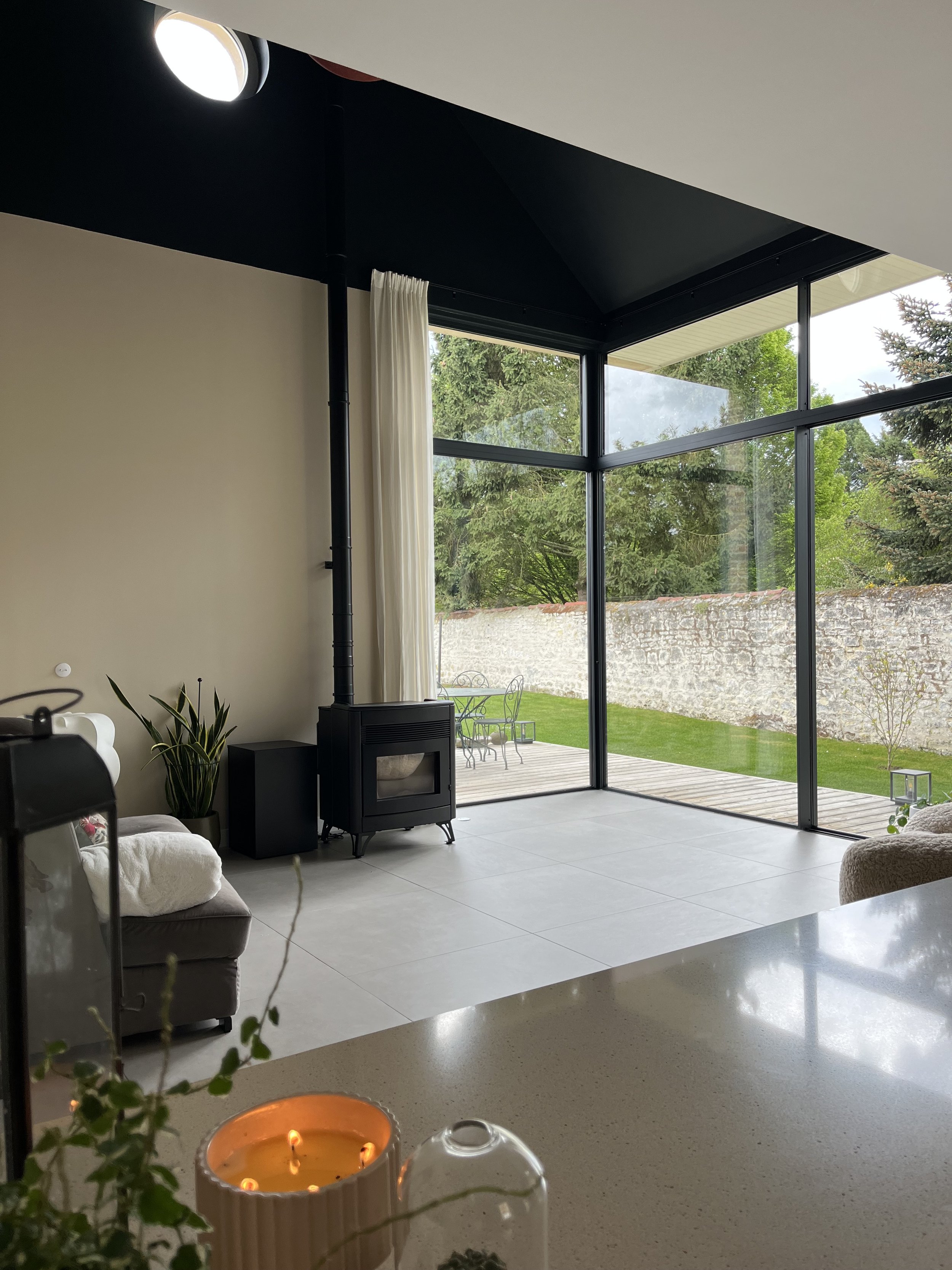 Ils voulaient profiter de la lumière naturelle toute l’année …