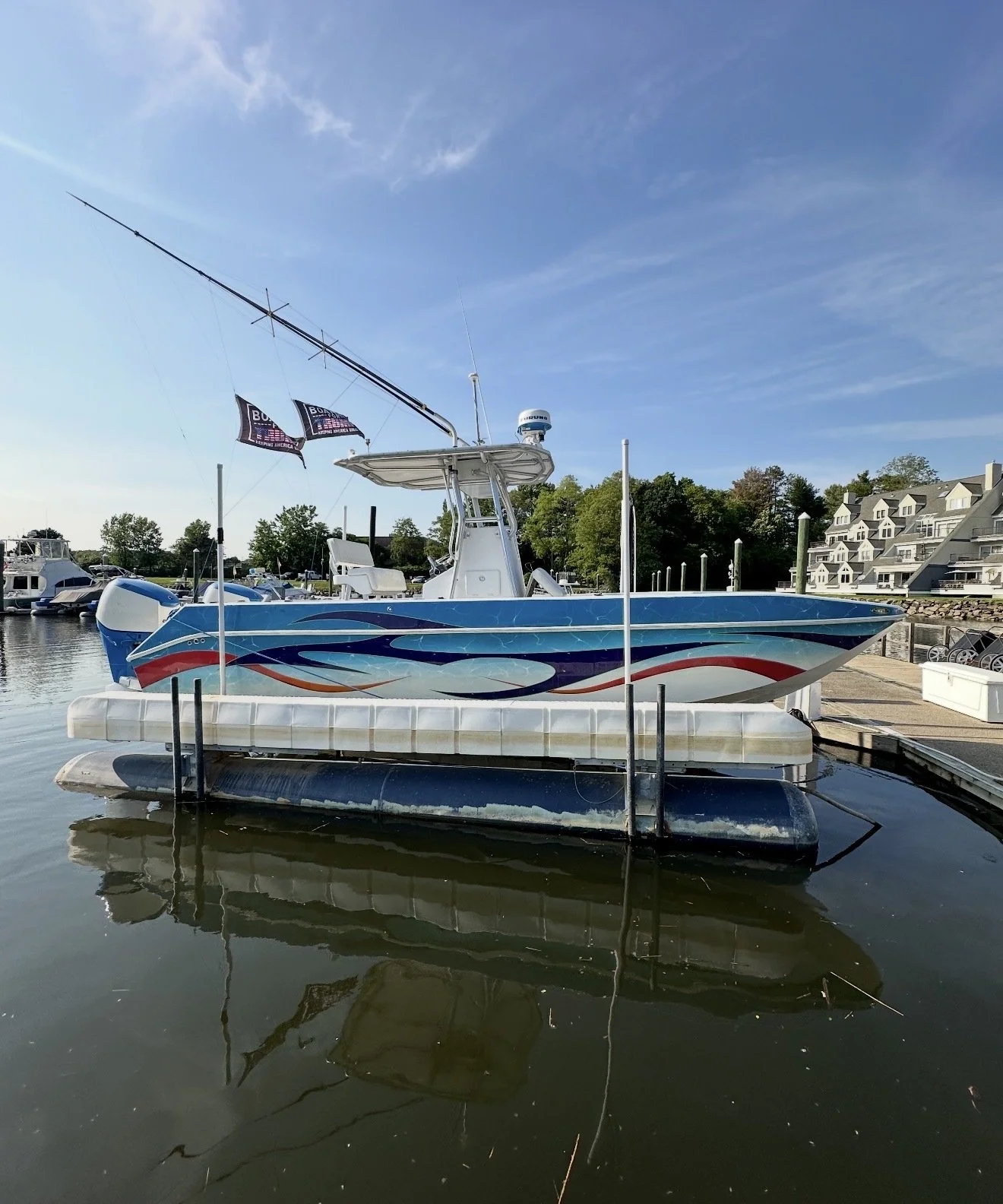 2003 26ft Manta Ray Catamaran Center Console Fishing Machine