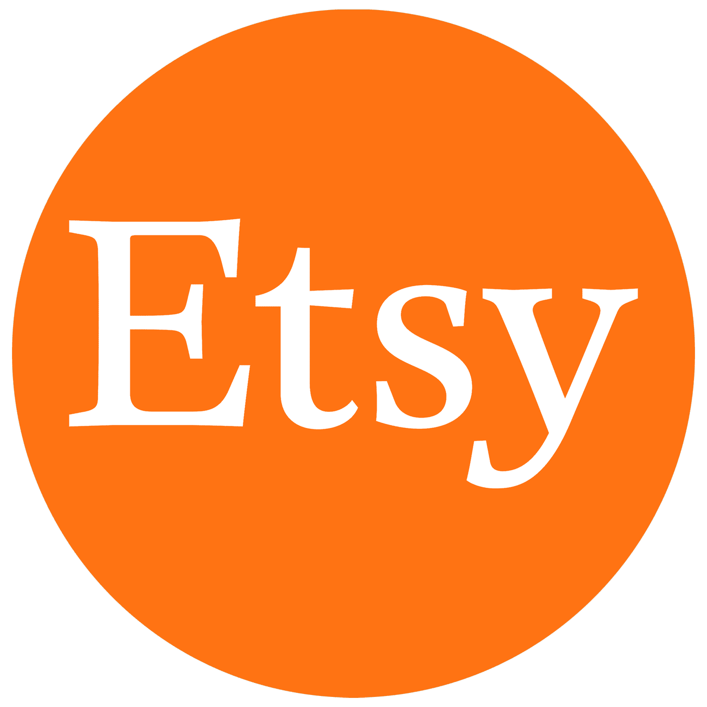 Orange circle with the word 'Easy' written in white text