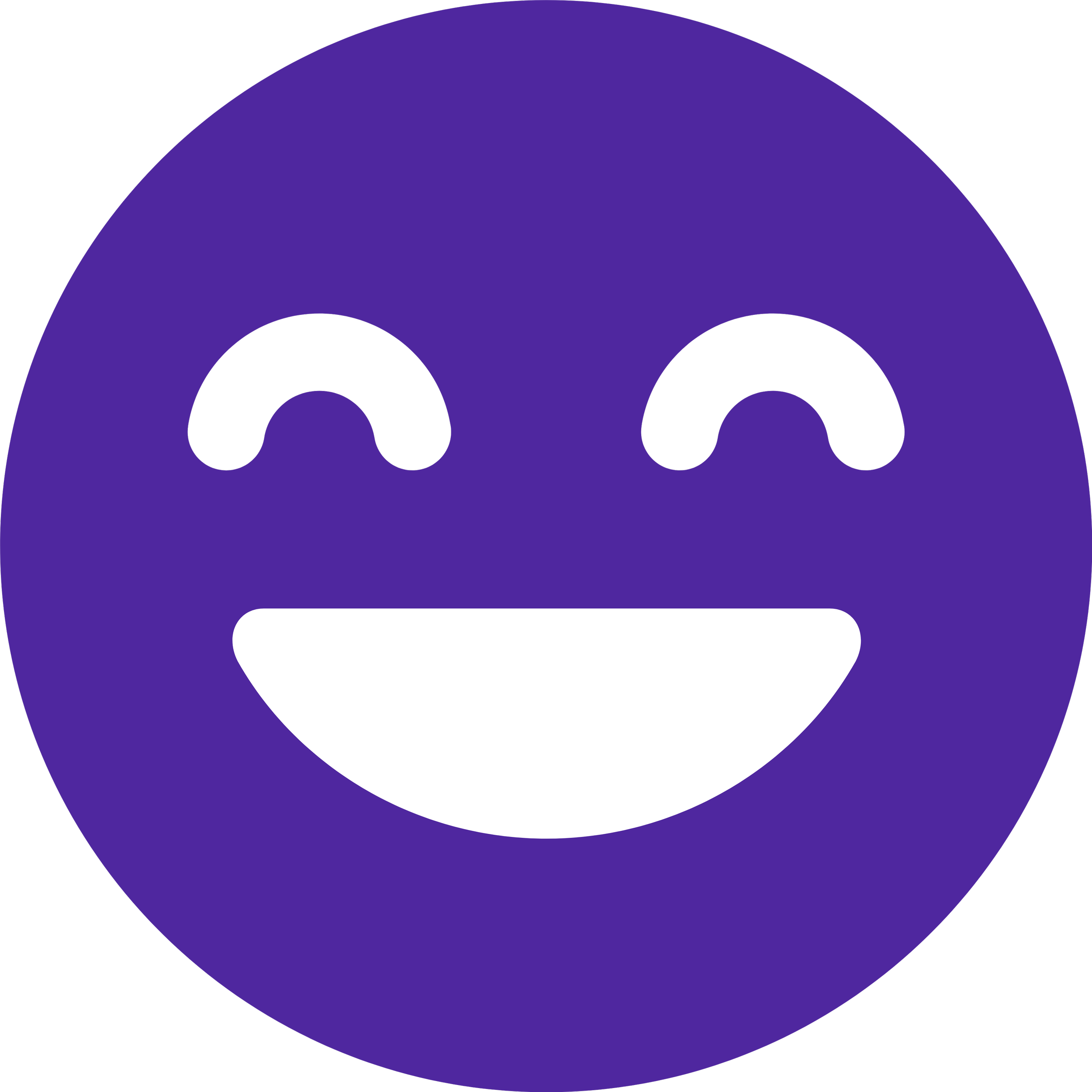 A smiling blue emoji with closed eyes and a wide open mouth.