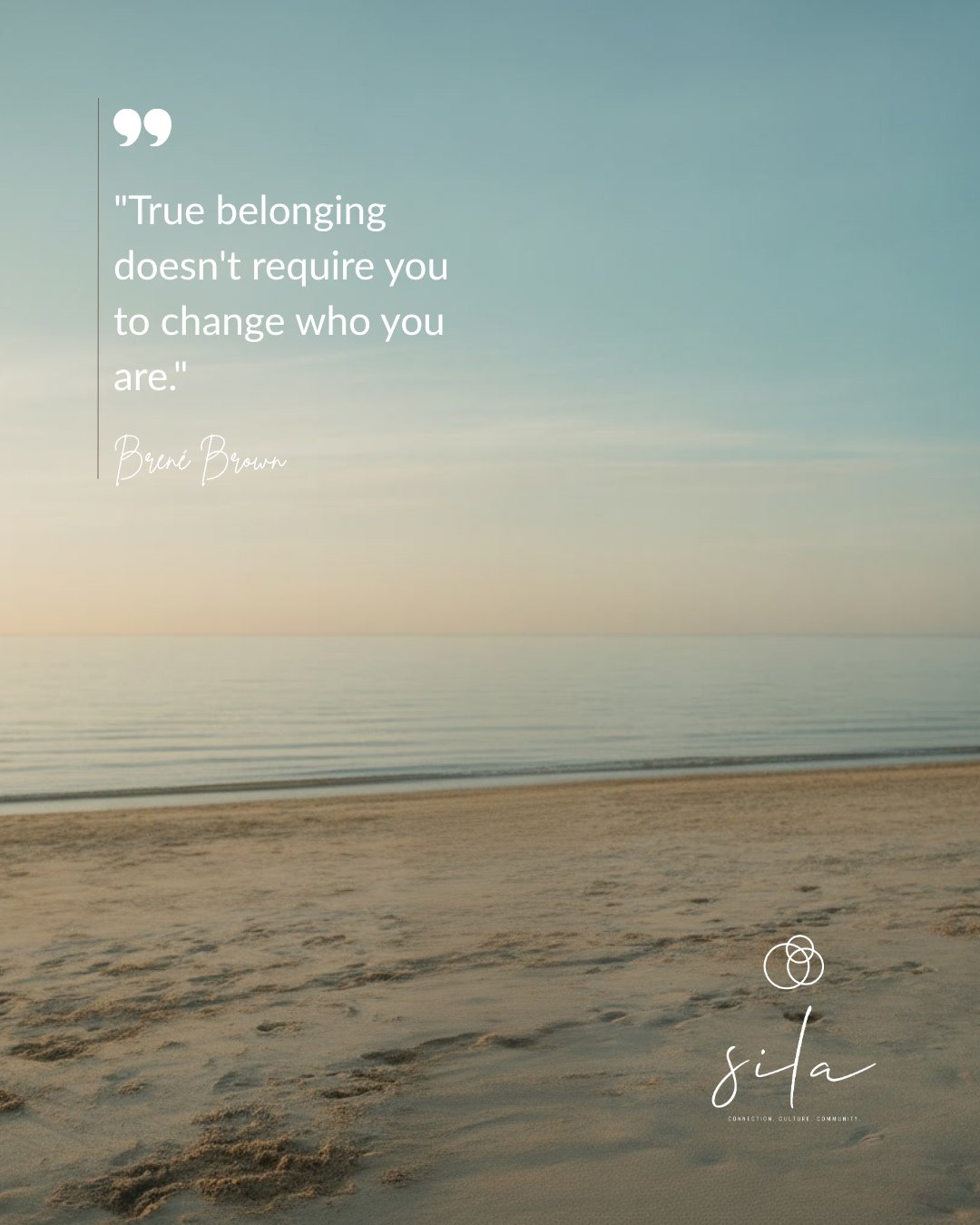"True belonging doesn't require you to change who you are." Bren&eacute; Brown⁠
⁠
So why do so many workplaces make people feel like it does? ⁠
⁠
Building a culture where people genuinely belong is one of the hardest and most important thin