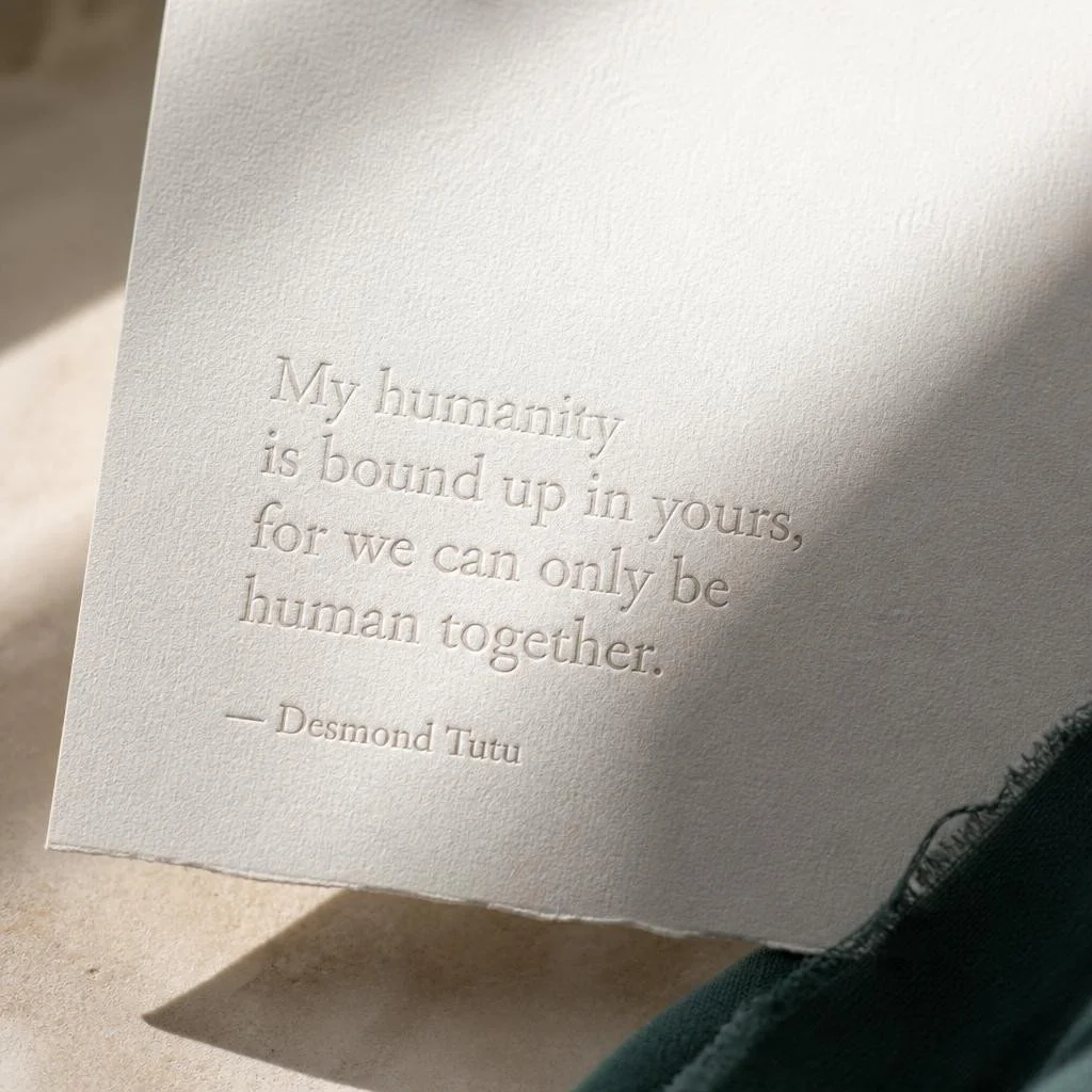 "My humanity is bound up in yours, for we can only be human together." Desmond Tutu⁠
⁠
This is the belief SILA is built on.⁠
⁠
Connection is not a corporate value to be printed on a wall. It is the foundation of everything, how we treat the