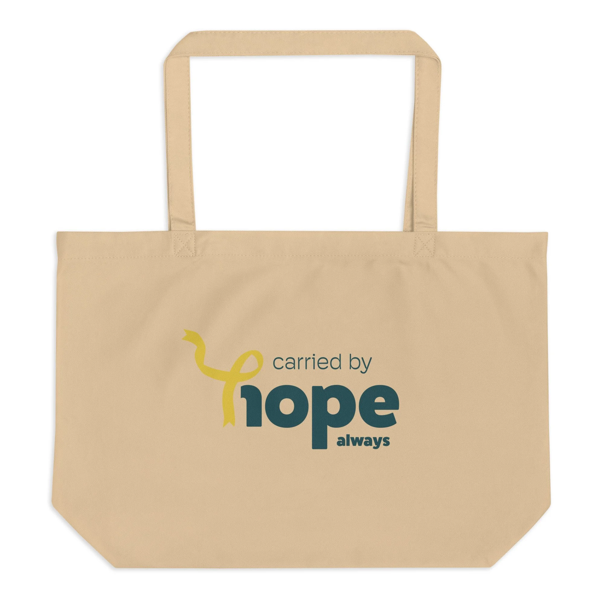 Large organic tote bag