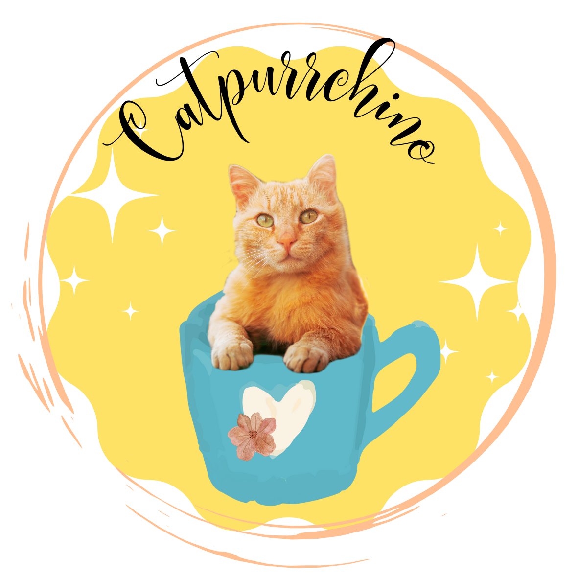 CATpurrchino Sticker / Autocollant « CATpurrchino »
