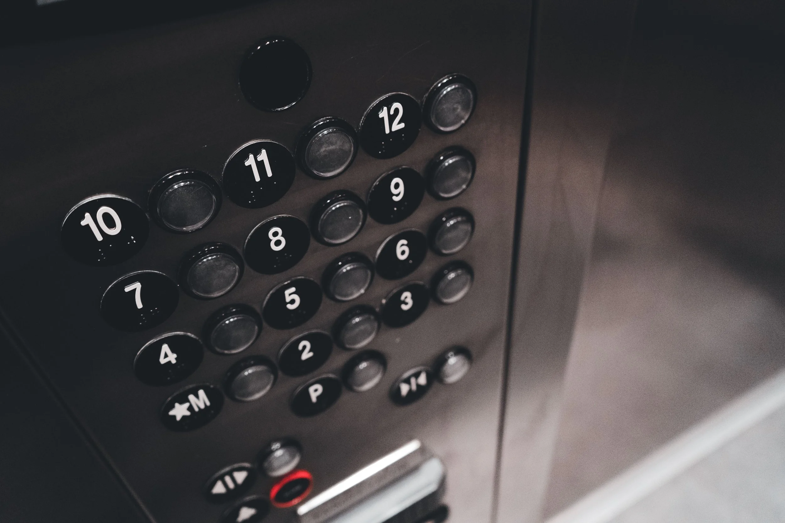STUCK IN AN ELEVATOR