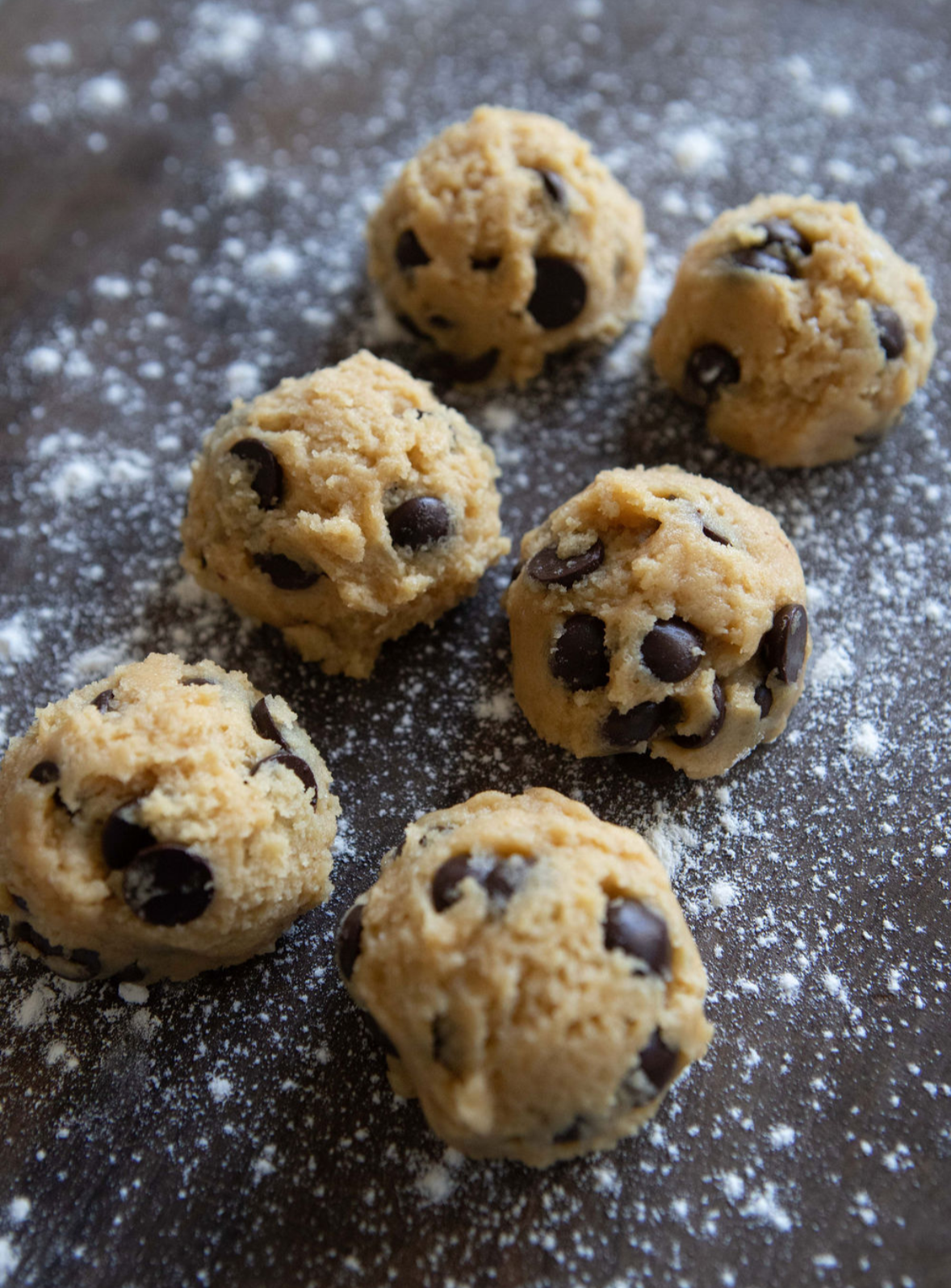 Frozen Choco-Chip Koekje Dough