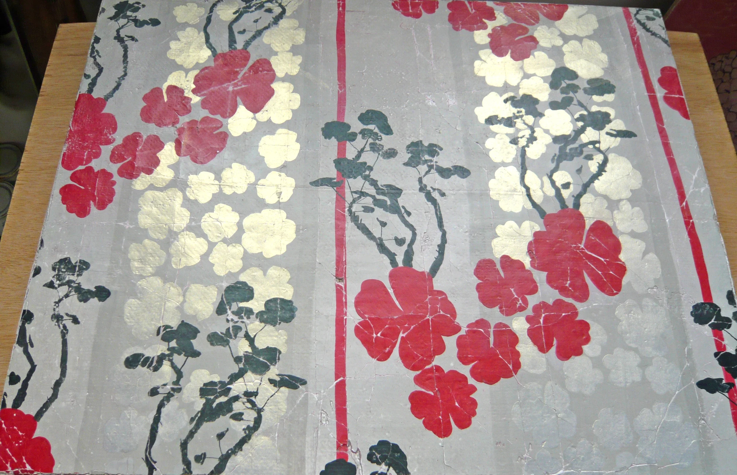 Geranium Stripe Fresco Secco