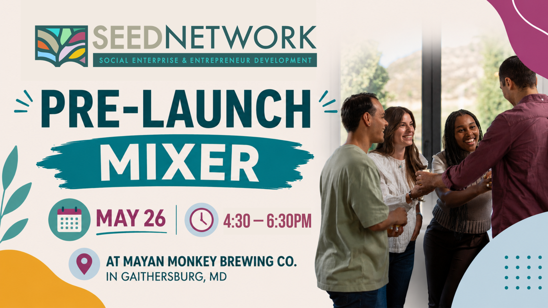 SEED Network Pre-Launch Mixer