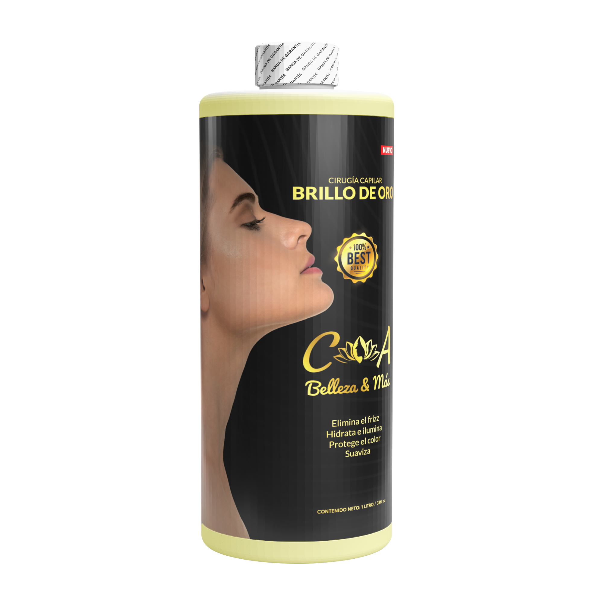 Cirugia capilar brillo de oro