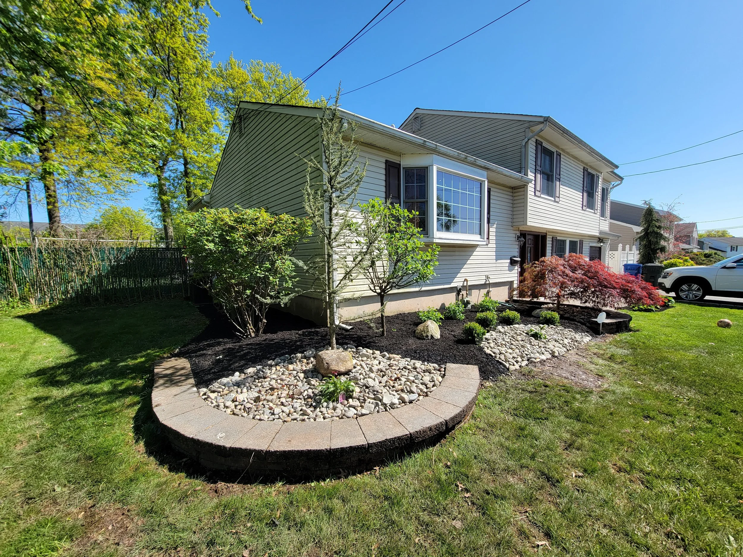 lawn care before and after Central NJ