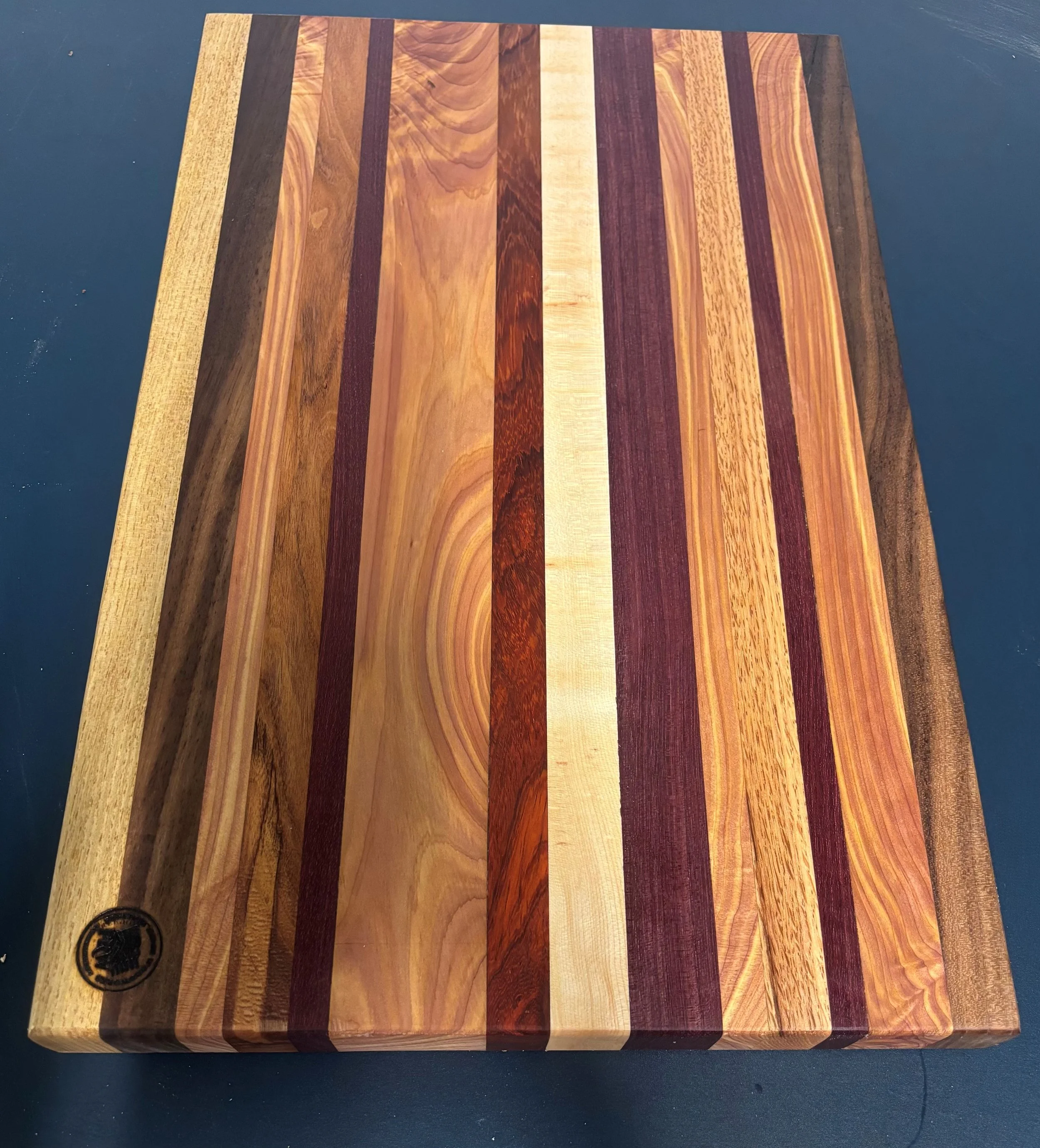 Handmade hardwood cutting boards