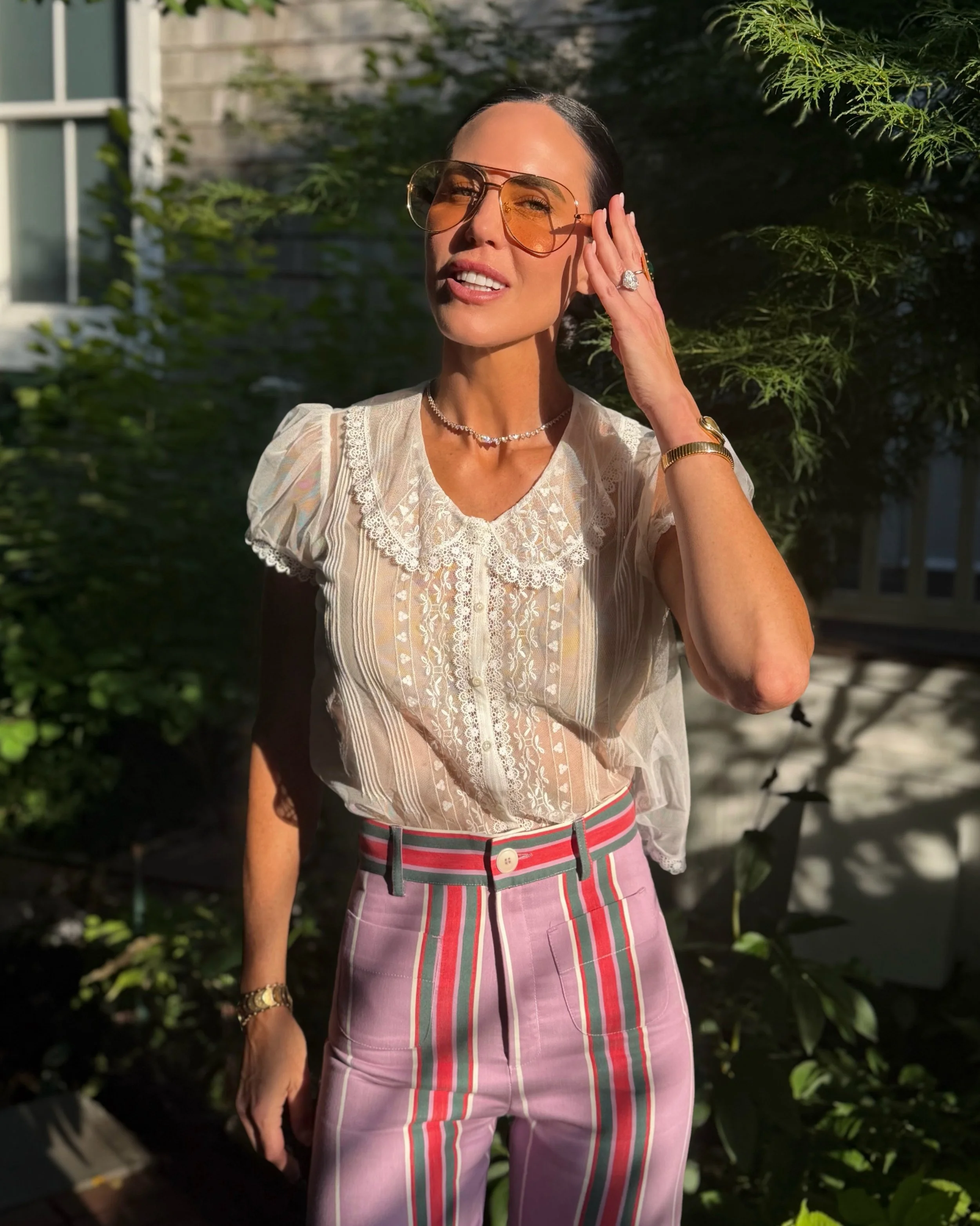 The sun and I made a deal.