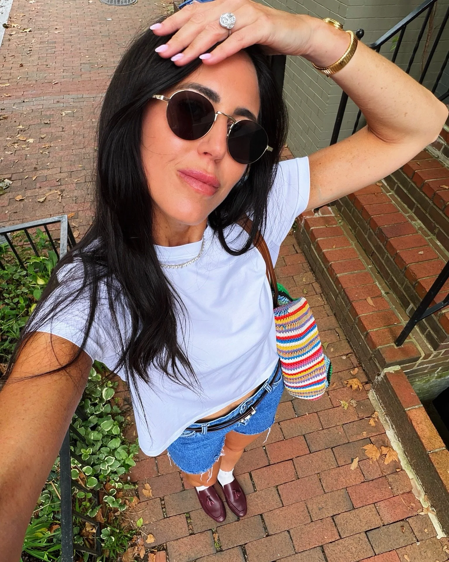 I&rsquo;ve been waiting to do the socks, loafers, and jean shorts look all summer and today was the day. Now moving on to fall fashion. Thank F$&amp;ing god.