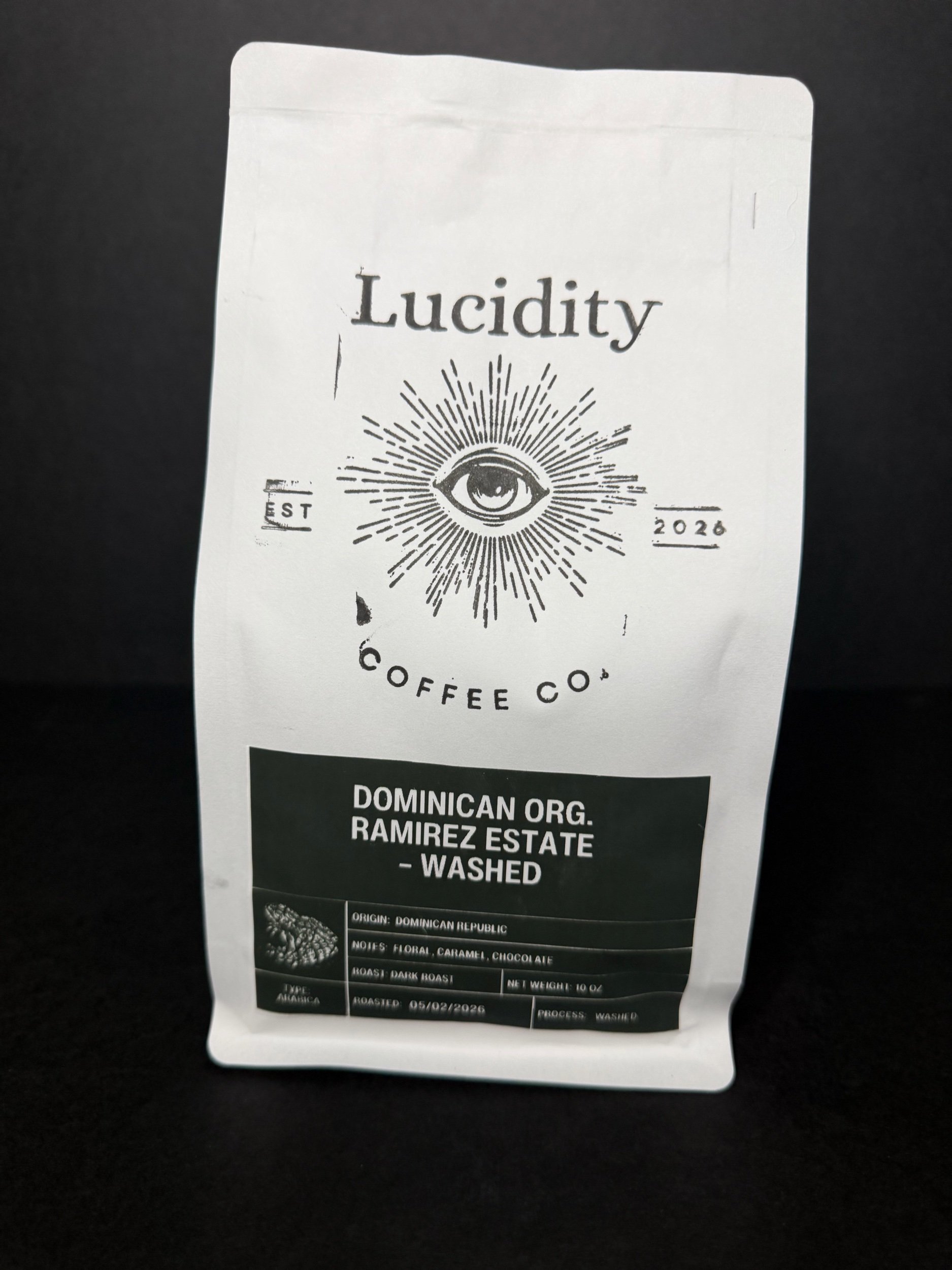 10oz Bag - Dominican Org. Ramirez Estate – Washed Processed